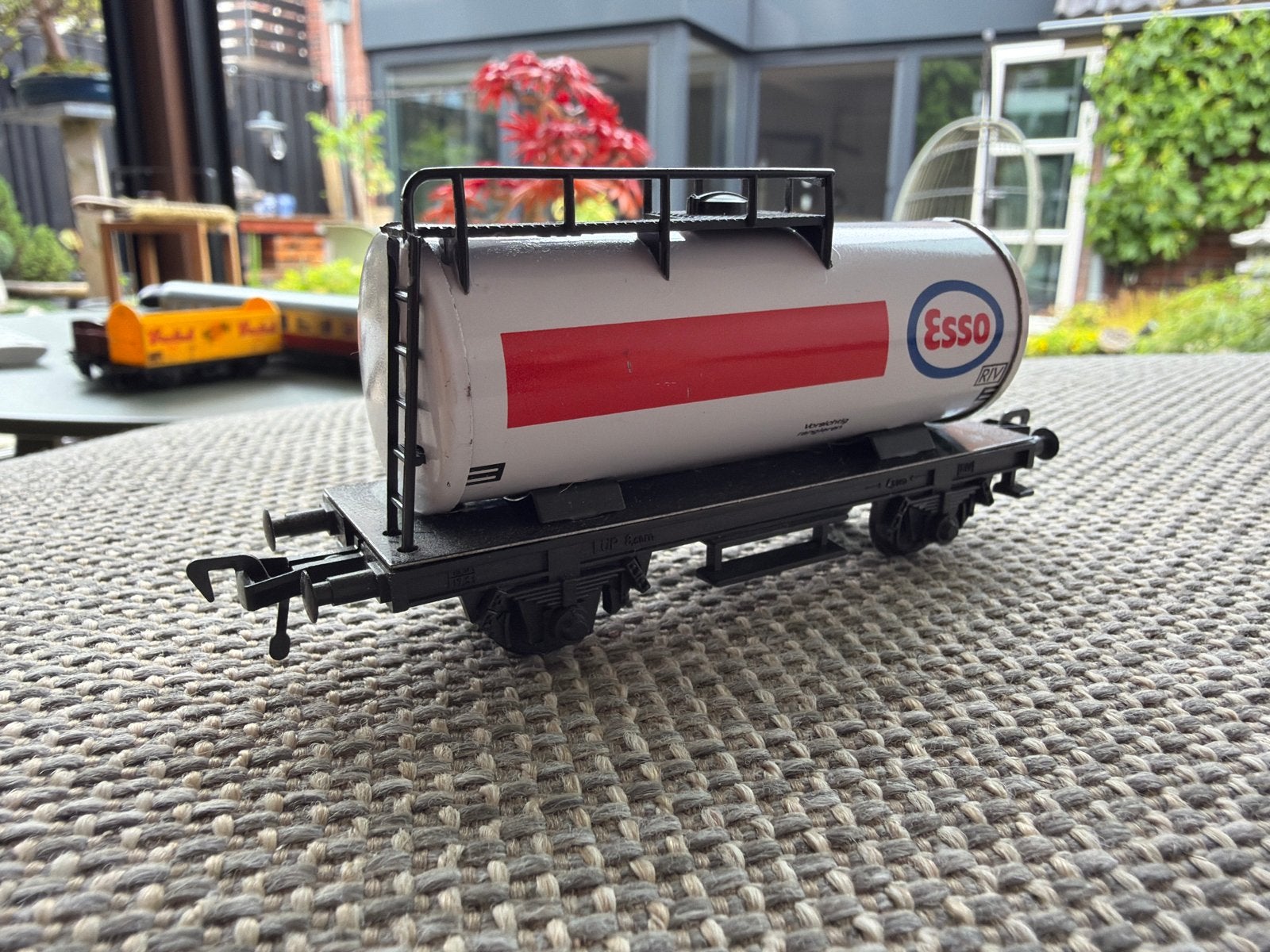Fleishman Esso Tankwagon, Wisselstroom, Gebruikt, Fleischmann, Wagon