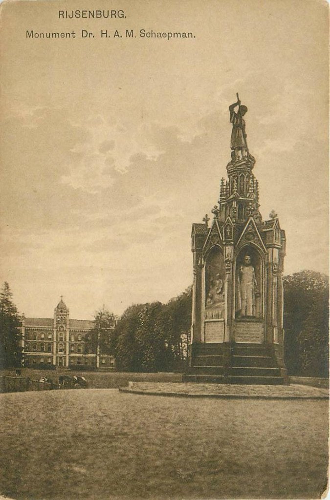 388-335-009 Driebergen-Rijsenburg Monument Dr Schaepman, Verzenden, Voor 1920, Utrecht