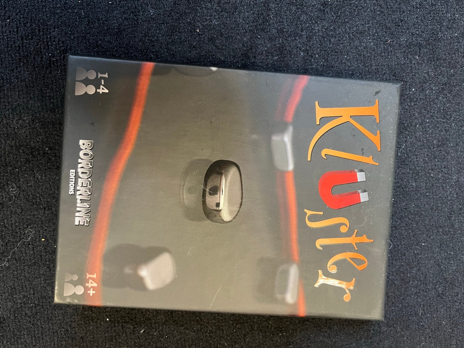 Kluster: Magnetisch behendigheidsspel, Een of twee spelers, Ophalen, Zo goed als nieuw