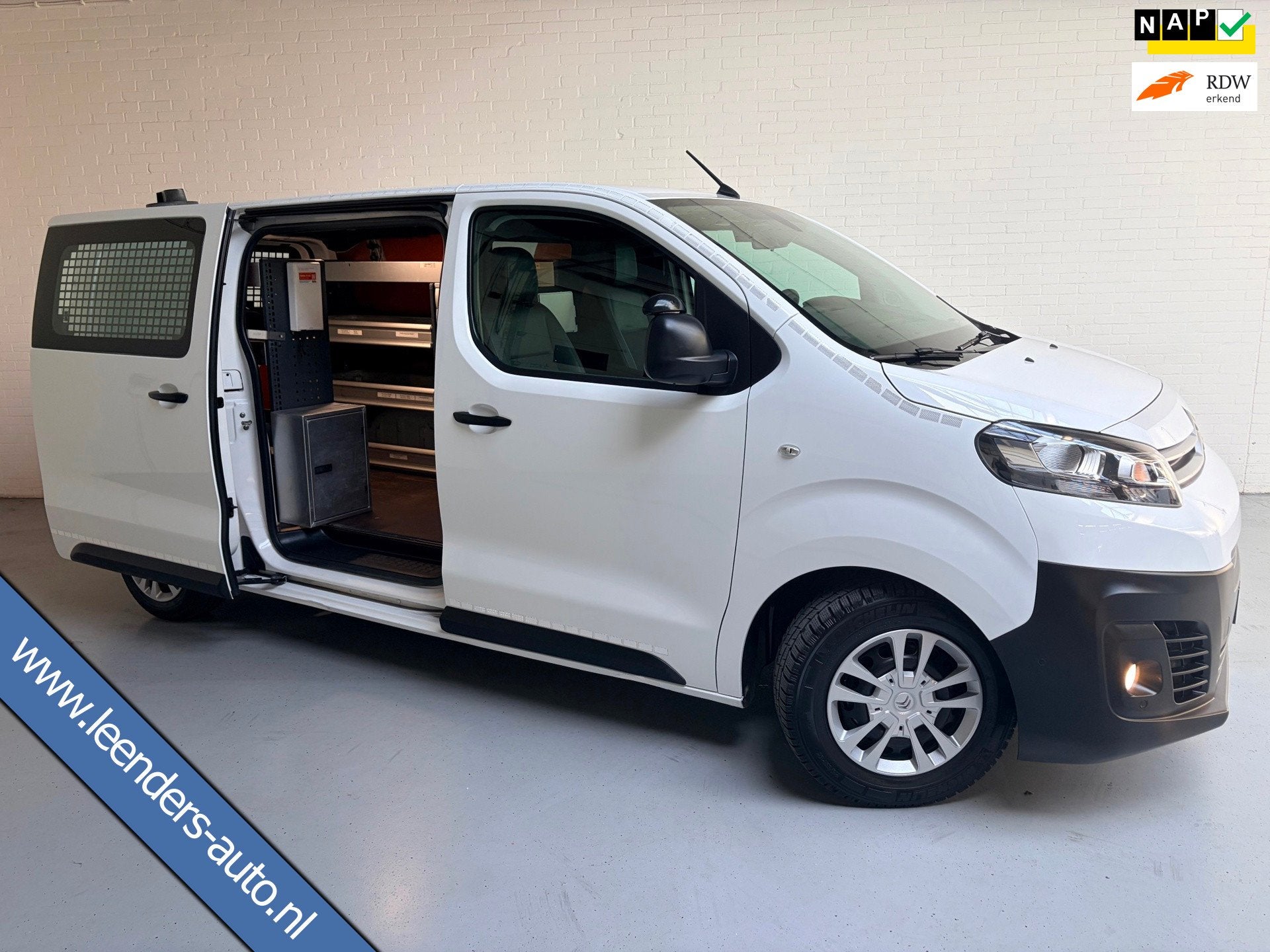 Citroen Jumpy Citroen Jumpy Servicewagen 1.5 BlueHDI 100 M C, Voorwielaandrijving, Dealer onderhouden, Stof, Gebruikt