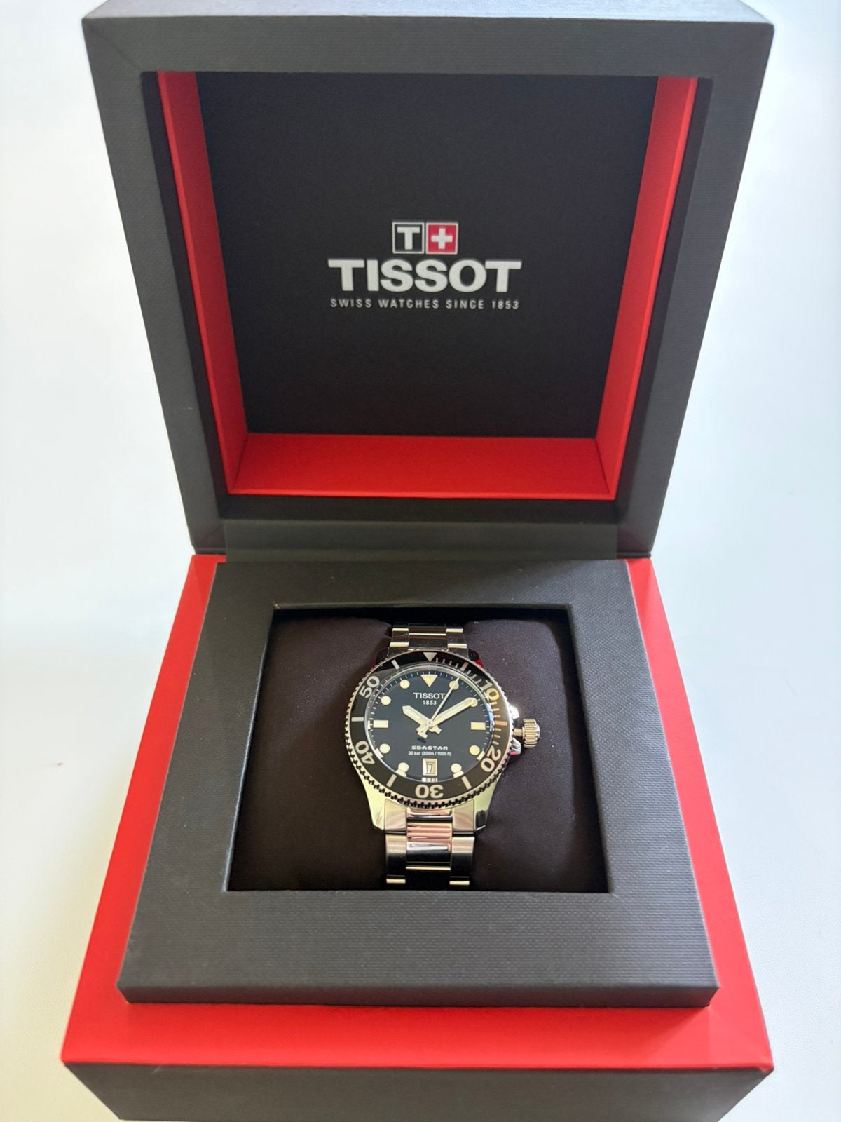 Tissot Seastar 1000 T120.210.11.051.00, Overige merken, Staal, Staal, Polshorloge
