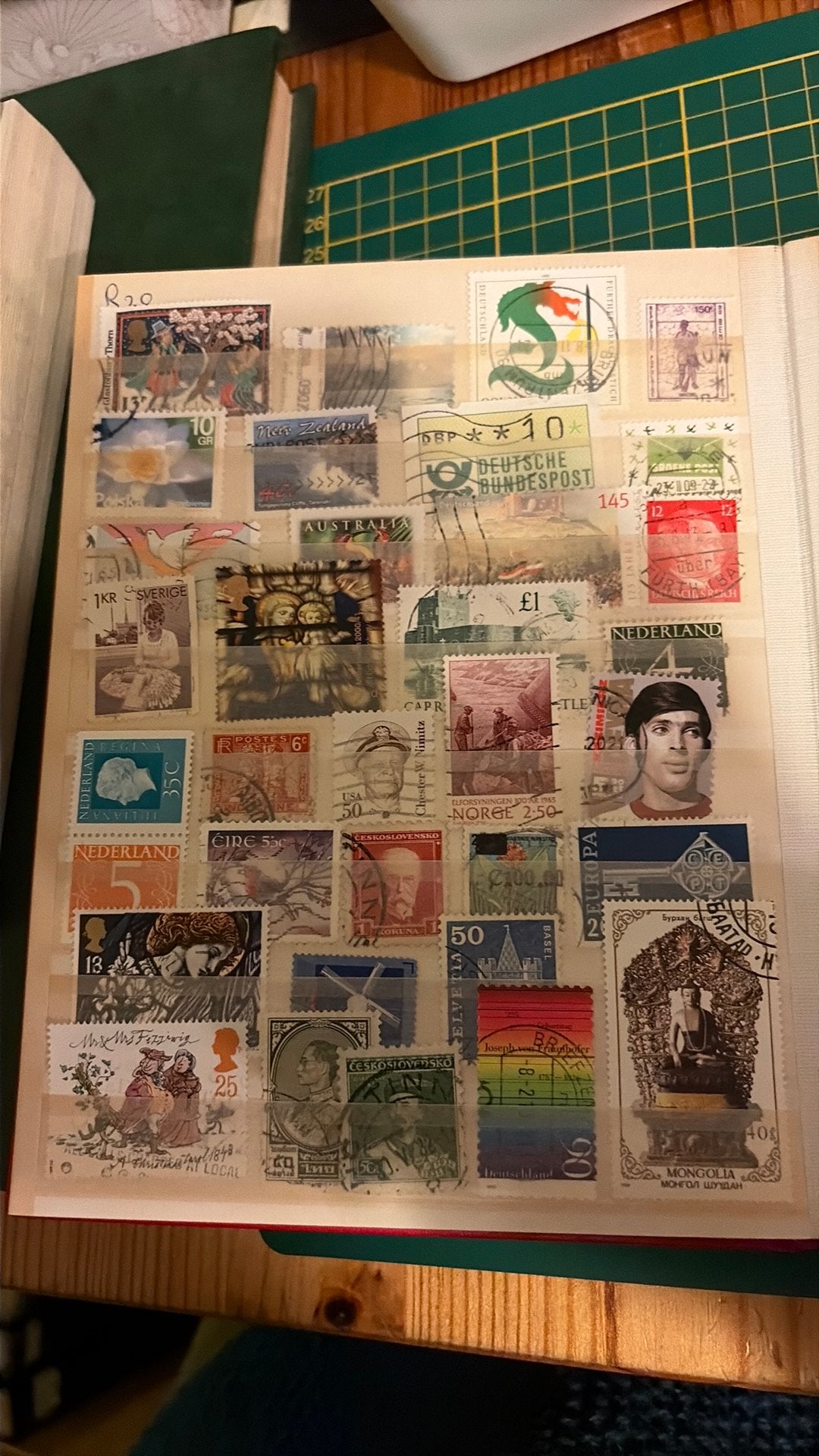 Leuke postzegels wereld R20, Verzenden, Buitenland