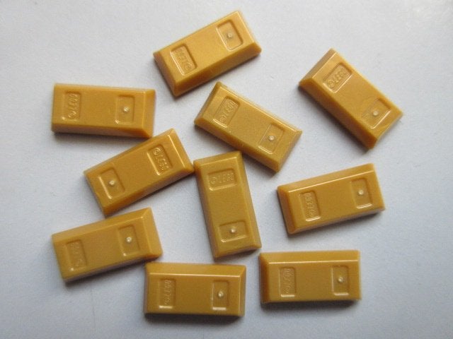 nr. 5711, 10 goudstaven., Ophalen of Verzenden, Zo goed als nieuw, Complete set, Lego