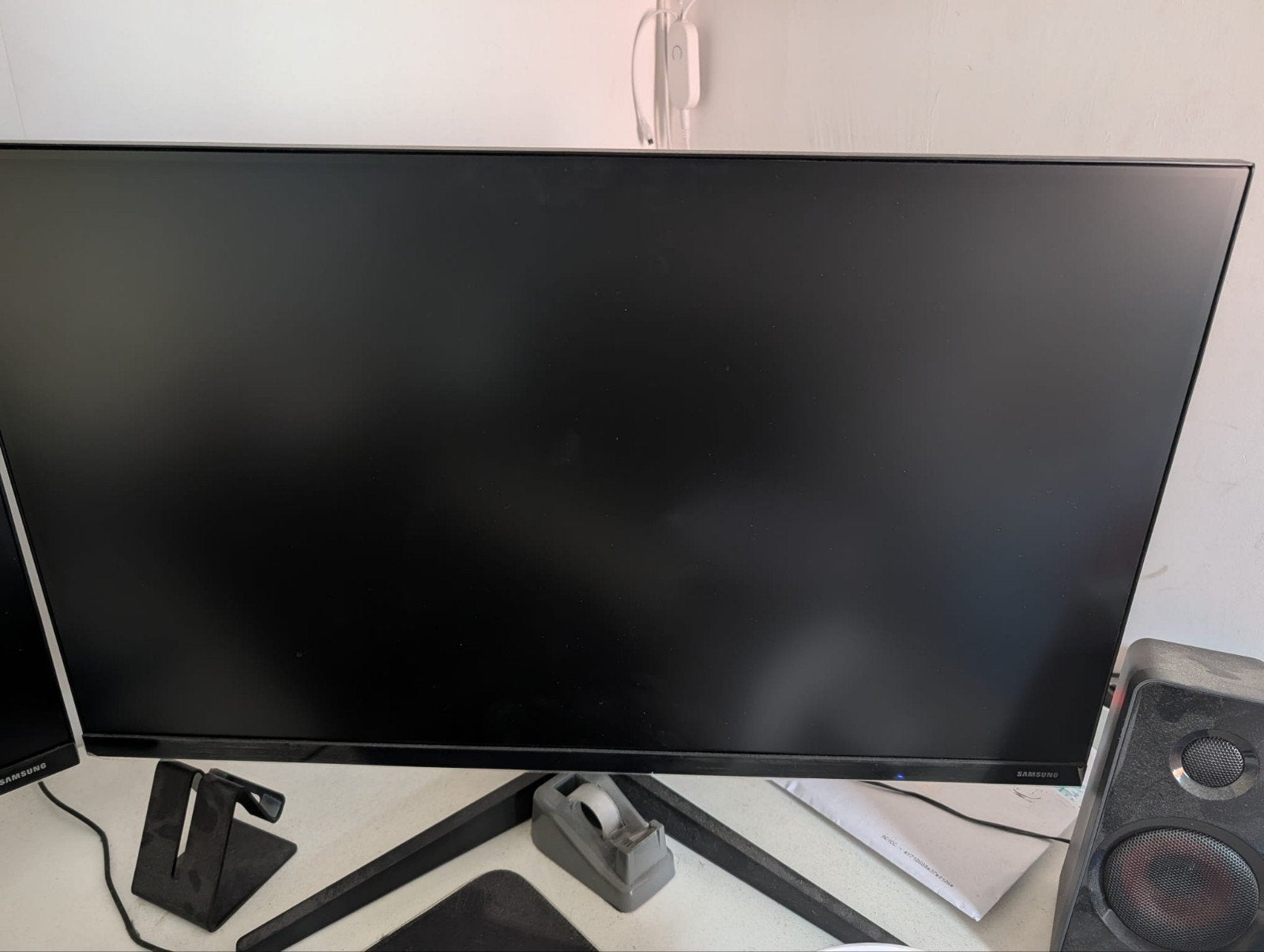 Samsung 27 inch monitor - Full HD, HDMI, VGA, HDMI, Full HD, Ophalen of Verzenden, Zo goed als nieuw