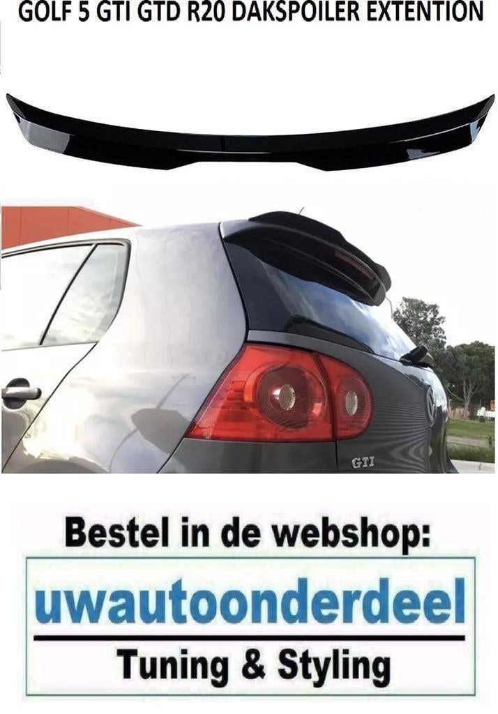 Achterklep Spoiler Carbon Look Geschikt Voor VW Golf 5 GTI