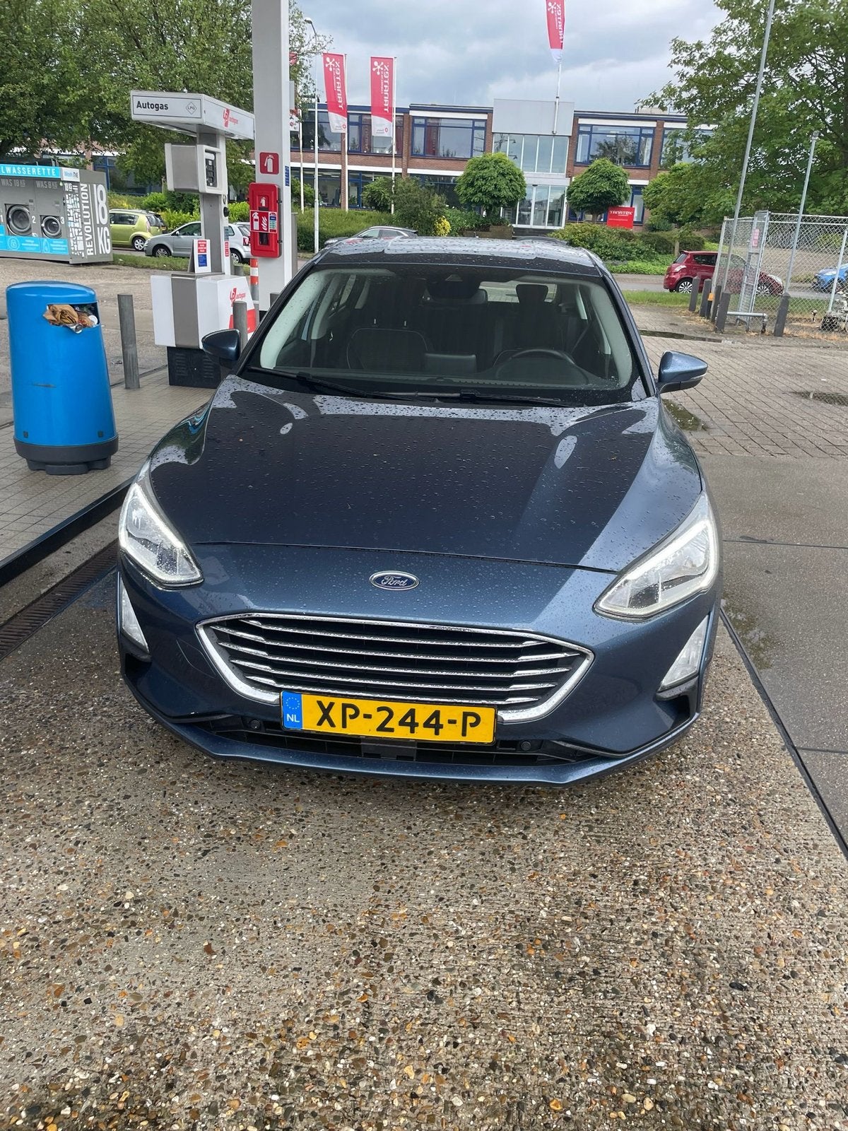 Ford Focus 1.5 Tdci 120pk 5-deurs 2019 Blauw, Auto's, 1263 kg, 680 kg, 4 cilinders, Blauw