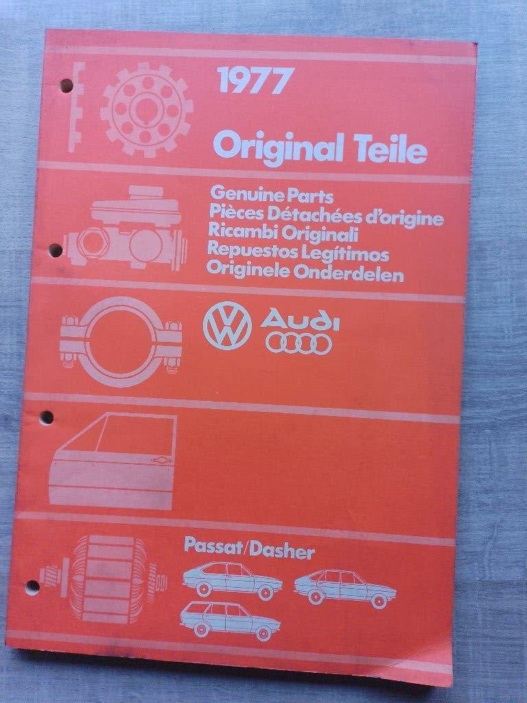 Volkswagen Passat type 1 dealer Onderdelen catalogus, Ophalen of Verzenden, Gelezen, Volkswagen