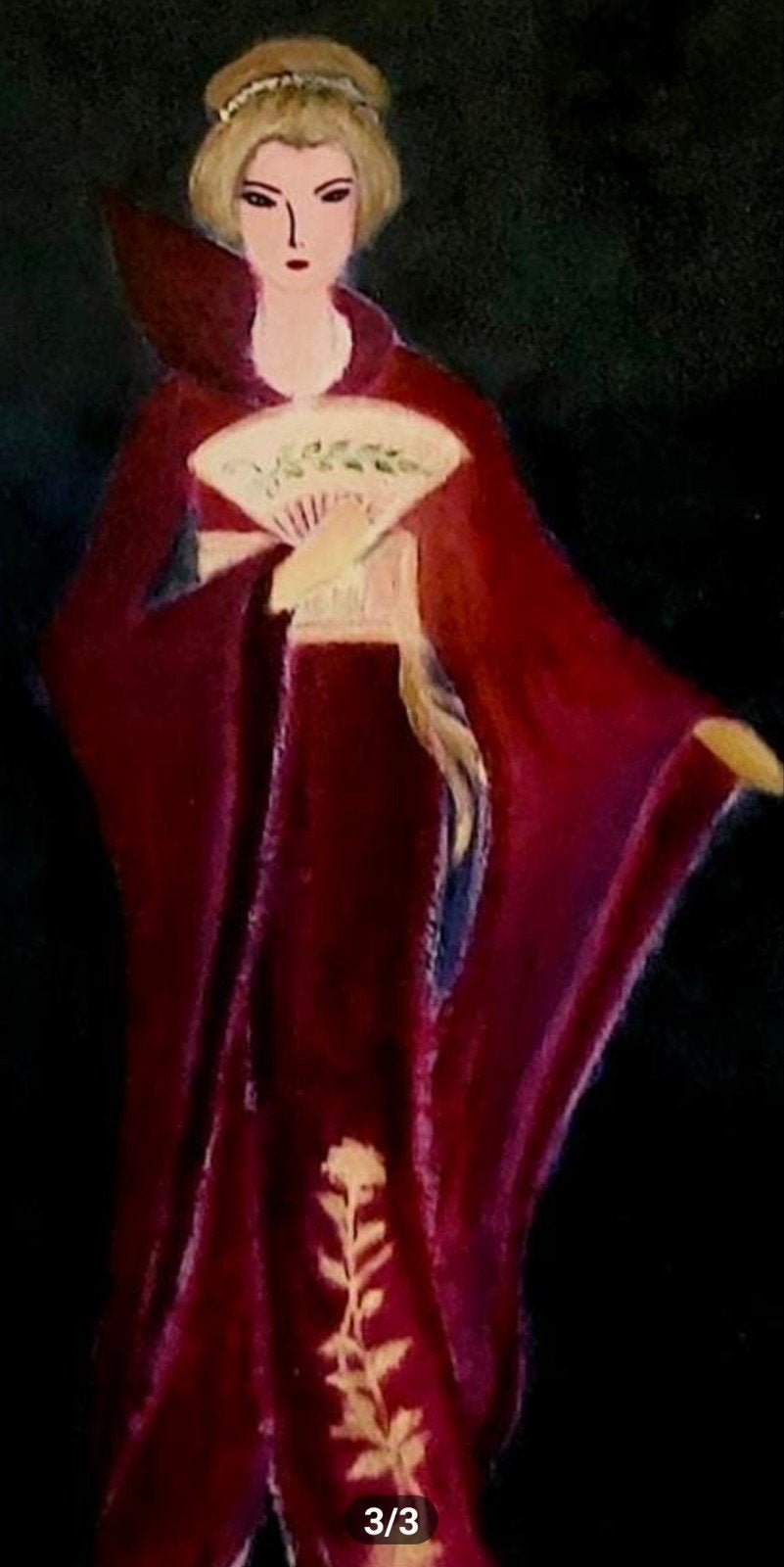 Prachtige Modern Kunst
schilderij-Japanse vrouwen, Ophalen of Verzenden