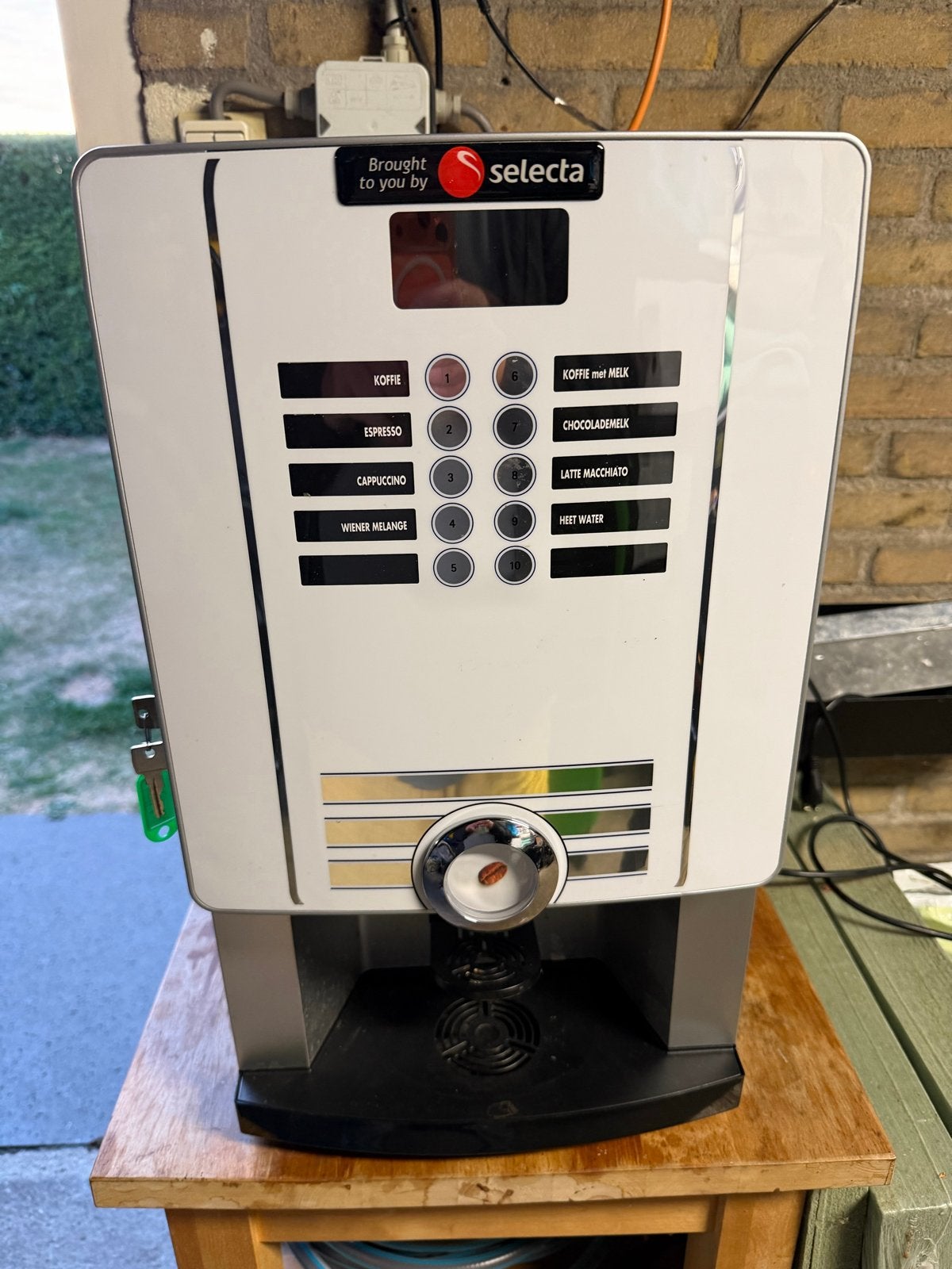 Selecta Rheavendors Koffiemachine - Compact eC PRO, Witgoed en Apparatuur, Ophalen, Gebruikt, 10 kopjes of meer, Koffiemachine