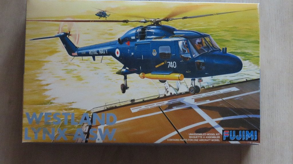 Fujimi Westland Lynx ASW Modelbouw Helikopter, Overige merken, 1:72 tot 1:144, Helikopter, Nieuw