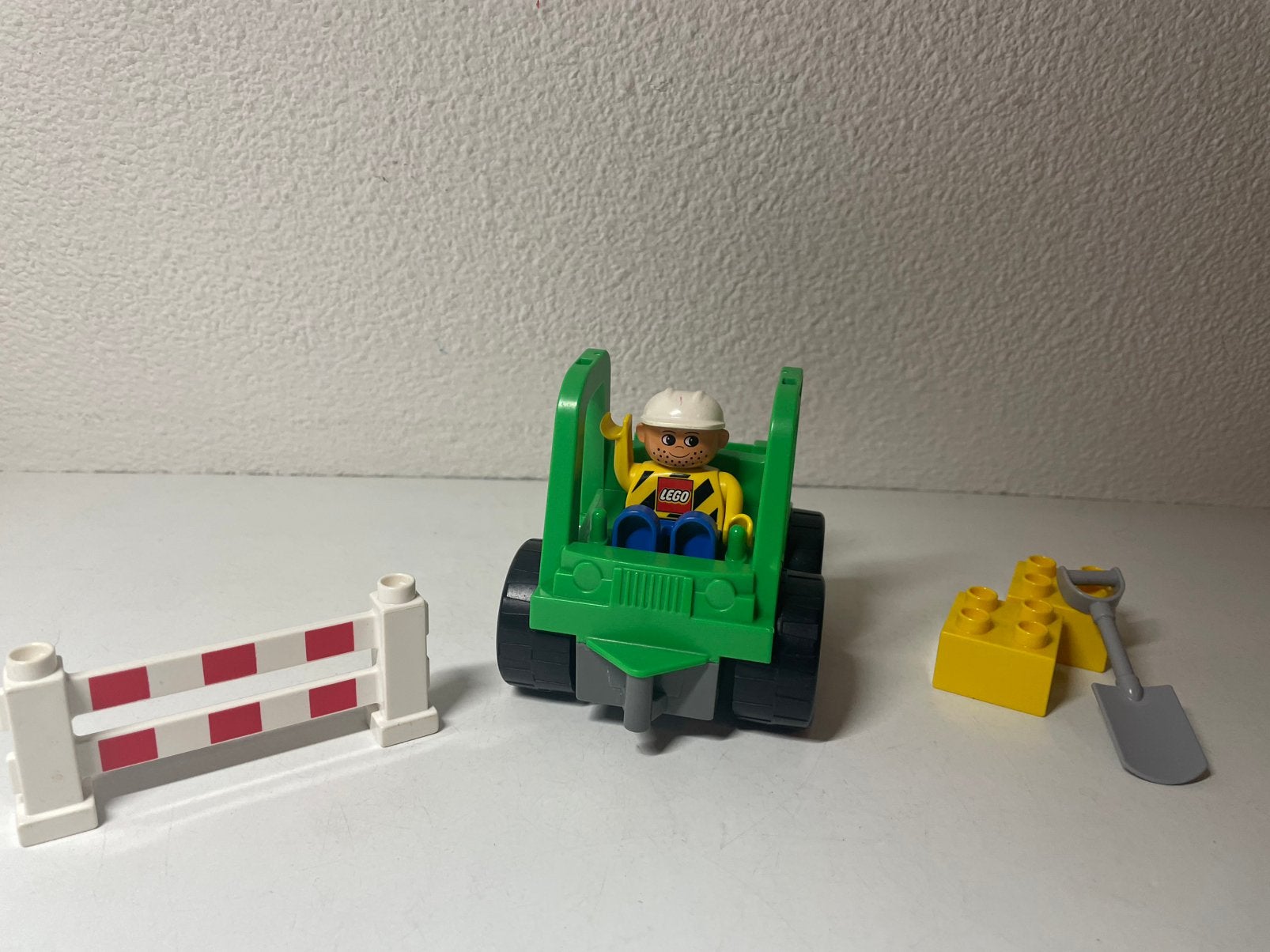 Duplo Werkwagen/Ger.v.Frank, Kinderen en Baby's, Speelgoed | Duplo en Lego, Ophalen of Verzenden, Gebruikt, Compleet, Duplo