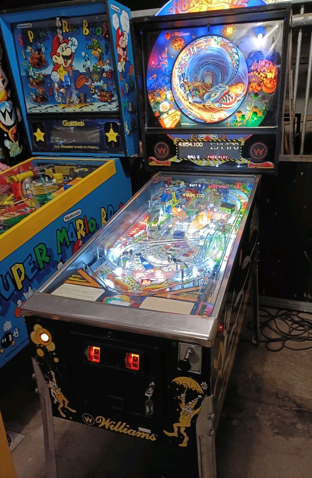 Williams Hurricane (geserviced, volledig led, PIN2DMD, Nvram, Verzamelen, Automaten | Flipperkasten, Ophalen, Gebruikt, Williams