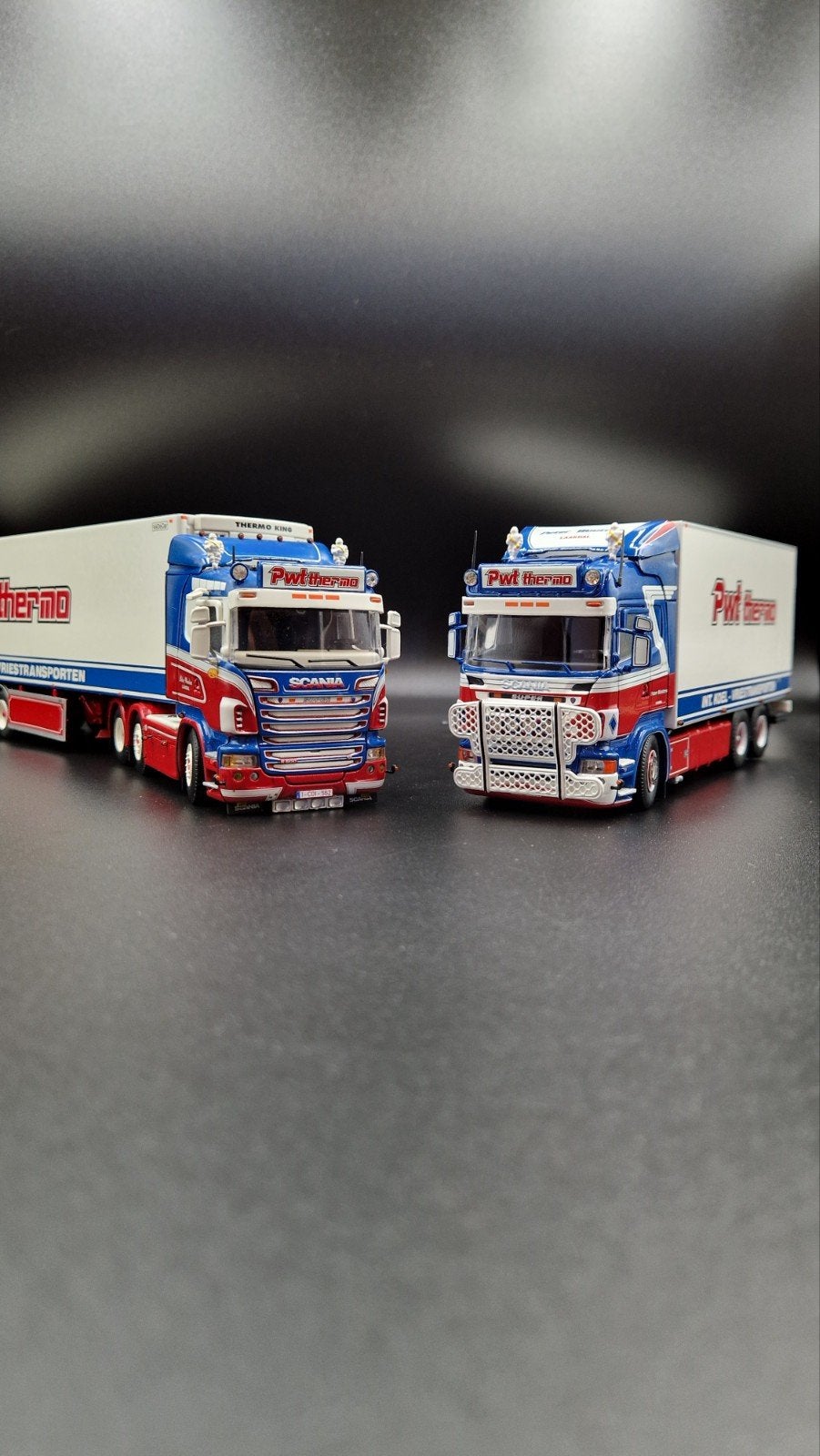 Tekno | Pwt Set - Scania, Ophalen of Verzenden, Zo goed als nieuw, Bus of Vrachtwagen, Tekno