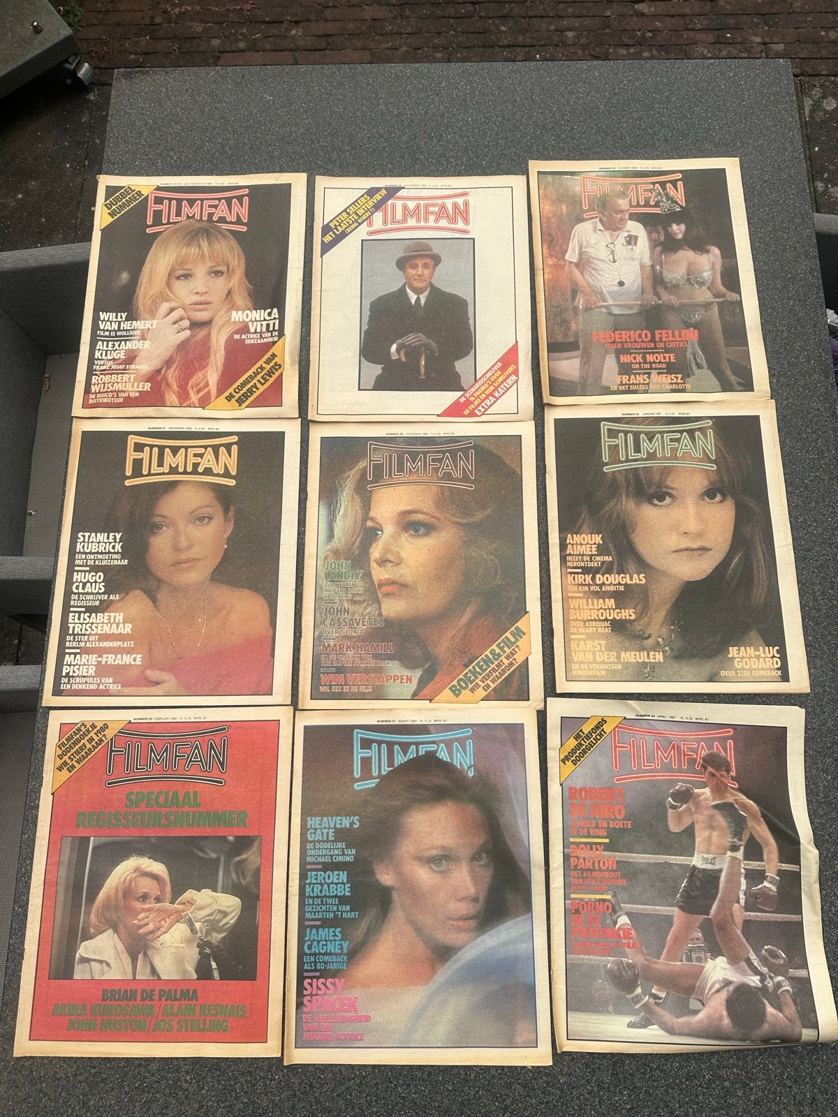 Collectie Filmfan tijdschriften (jaren '70 - '80), Boeken, Tijdschriften en Kranten, Ophalen of Verzenden, Gelezen, Muziek, Film of Tv