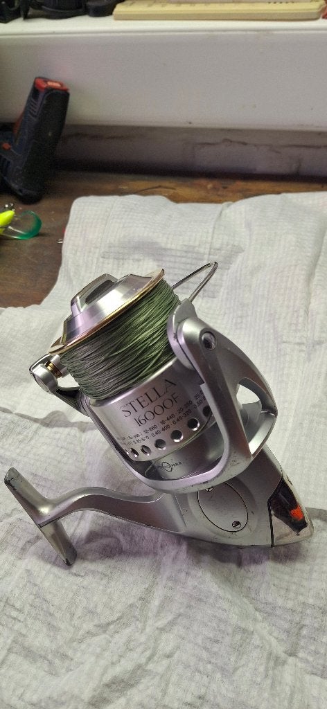 Shimano stella 16000f, Ophalen, Zo goed als nieuw, Molen