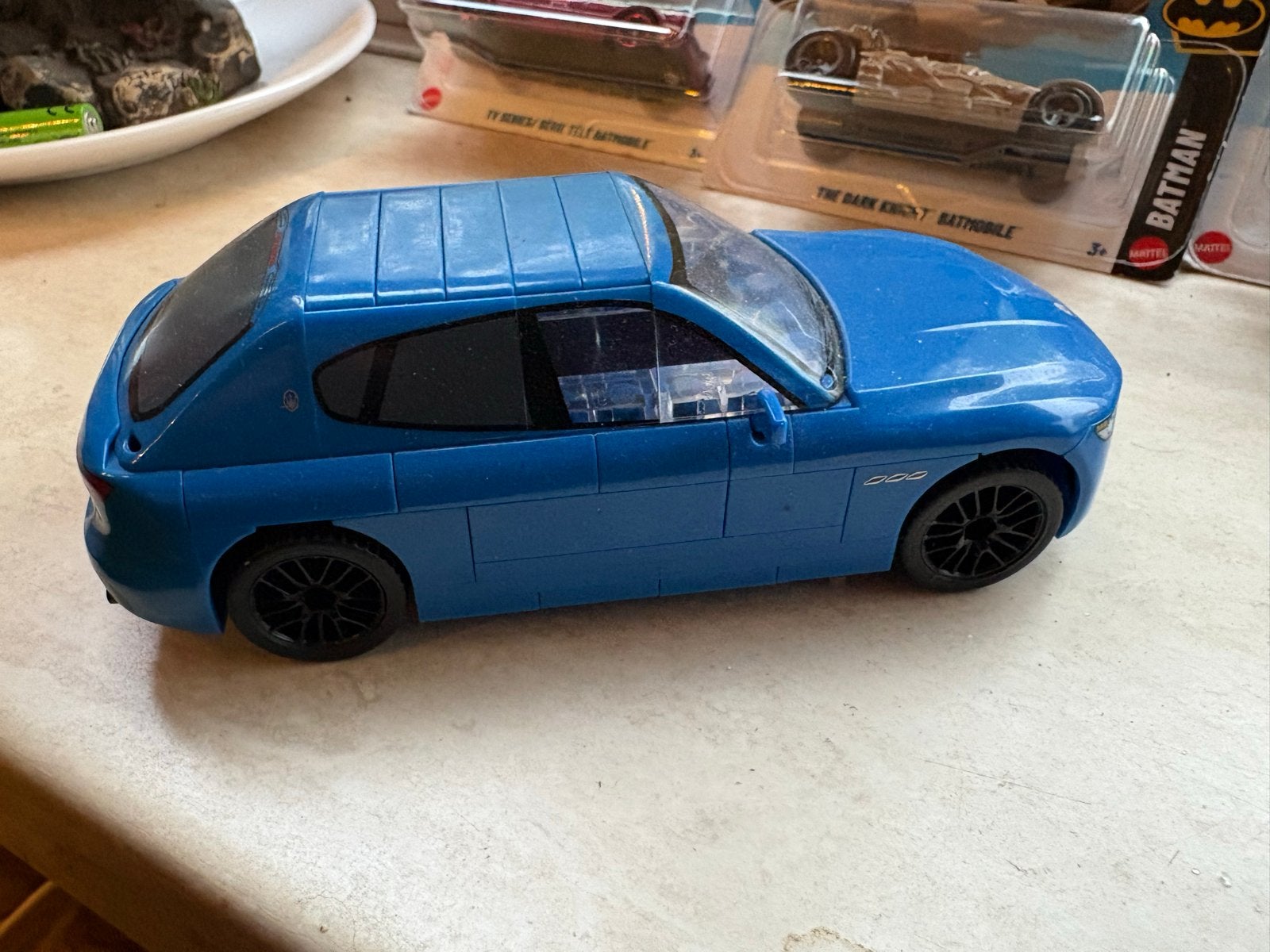 Maserati Levante modelauto - Blauw, Ophalen of Verzenden, Zo goed als nieuw, Auto, Overige merken