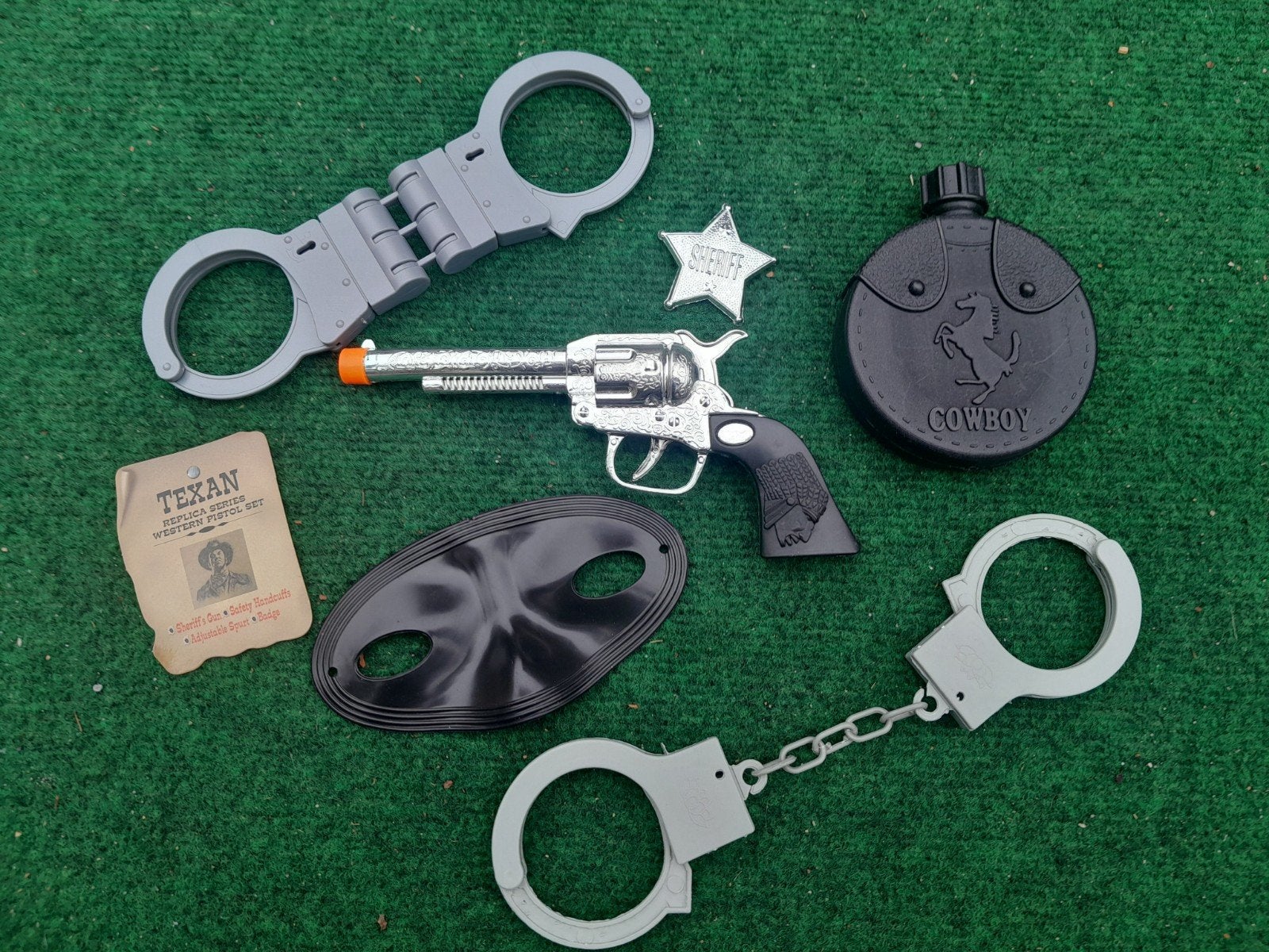 Texan Western Pistool Set Speelgoed, Ophalen of Verzenden, Gebruikt