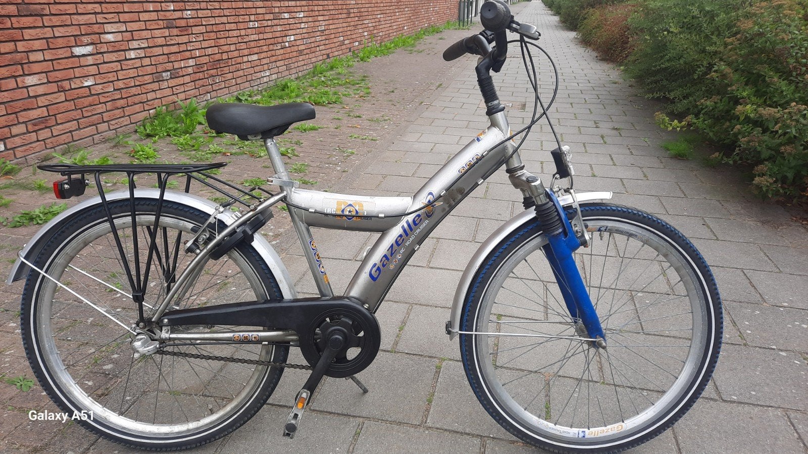 jongensfiets 24 inch 3 Versnellingen Gazelle, Ophalen, Zo goed als nieuw, 24 inch, Versnellingen