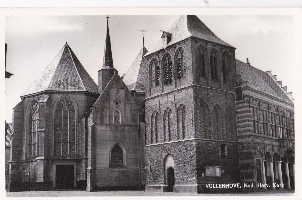 vollenhove  ned herv  kerk, Verzamelen, Ophalen of Verzenden, Voor 1920, Noord-Brabant