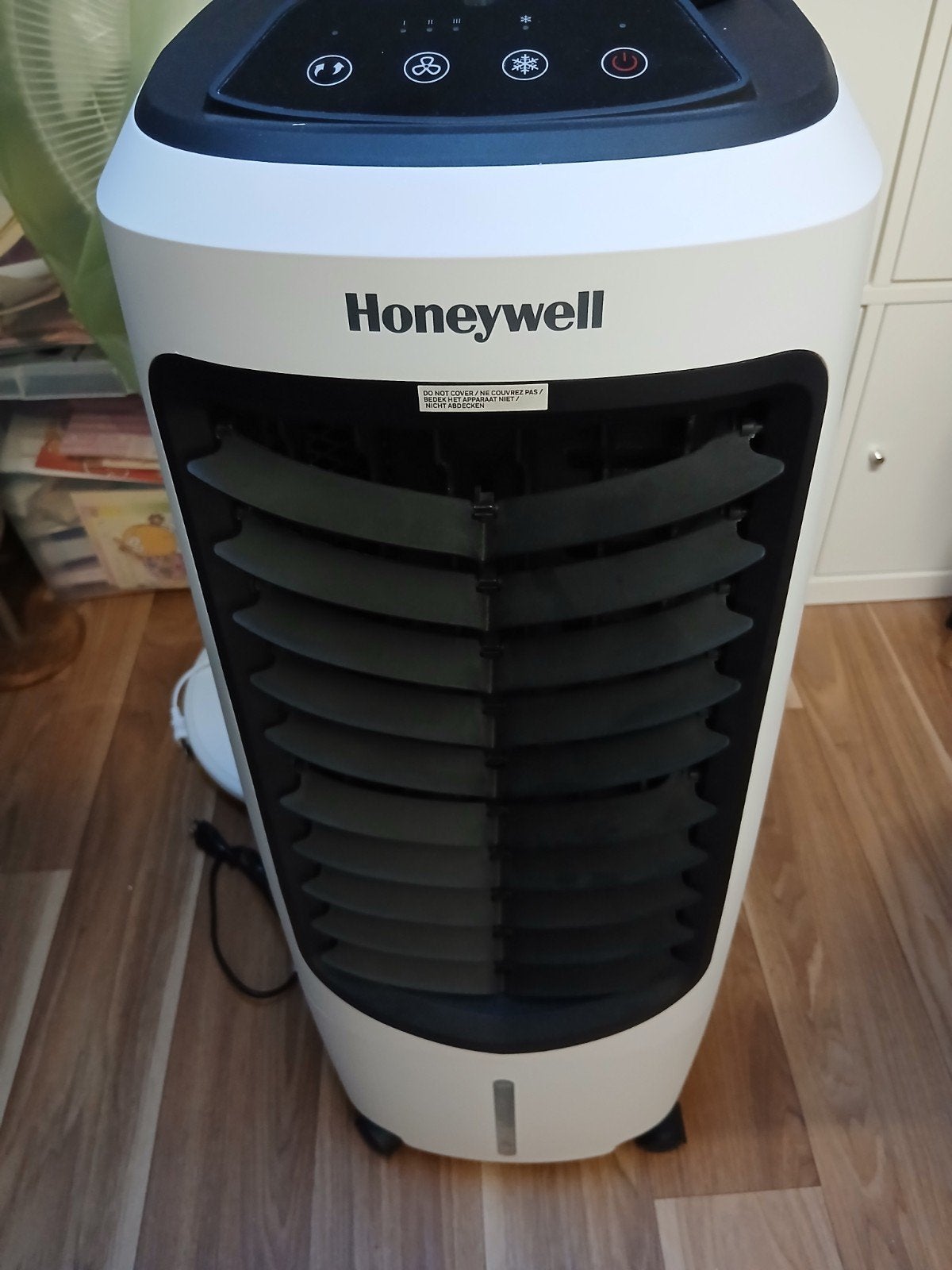 Honeywell Aircooler TC10PCE - Zo goed als nieuw, Ophalen, Ventilator met afstandsbediening, Zo goed als nieuw, Vloerventilator