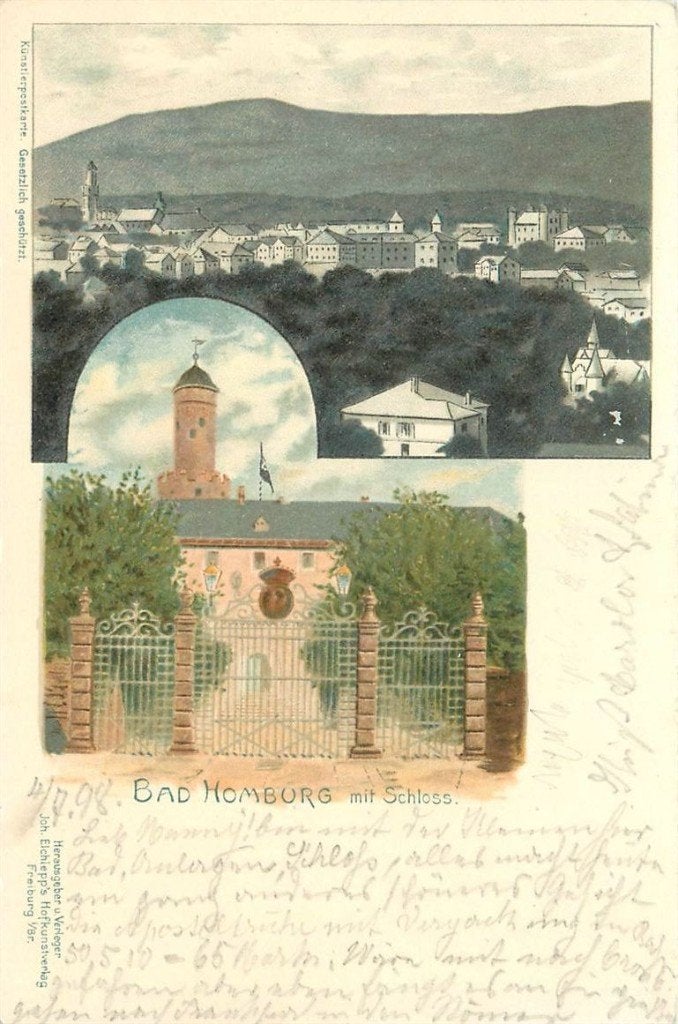 379-119-009 Bad Homburg  Litho, Verzenden, Voor 1920, Duitsland