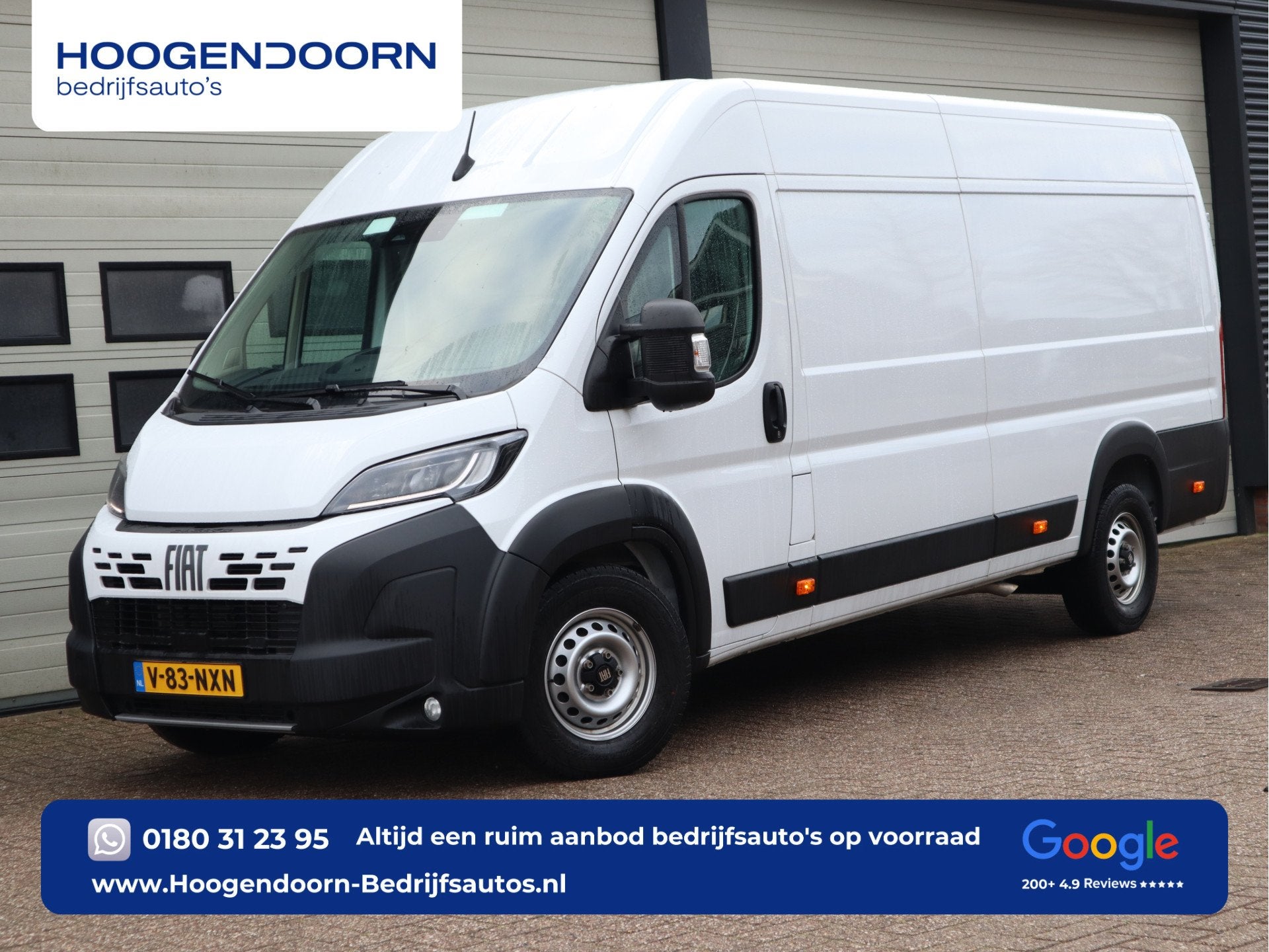 Fiat Ducato 2.2 Mjet 180 pk Euro 6 L4H2 Heavy - Airco - Came, Stof, Gebruikt, 4 cilinders, 179 pk