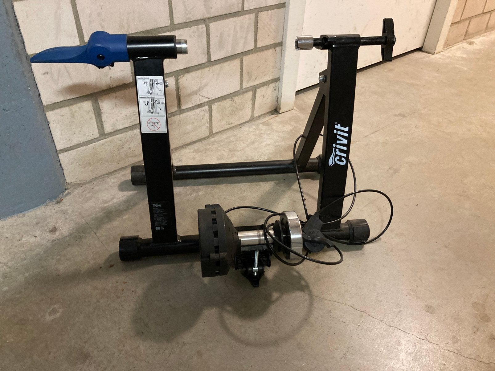 Fiets trainer. “Crivit “.  Bieden., Sport en Fitness, Ophalen, Zo goed als nieuw, Overige typen
