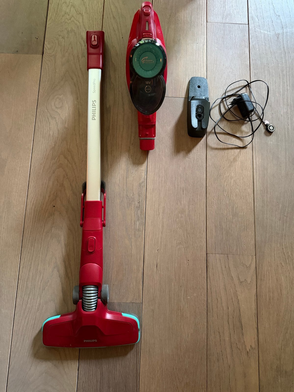 Philips SpeedPro Steelstofzuiger  & Kruimeldief, Witgoed en Apparatuur, Stofzuigers, Gebruikt, Philips, Draadloos, Ophalen of Verzenden