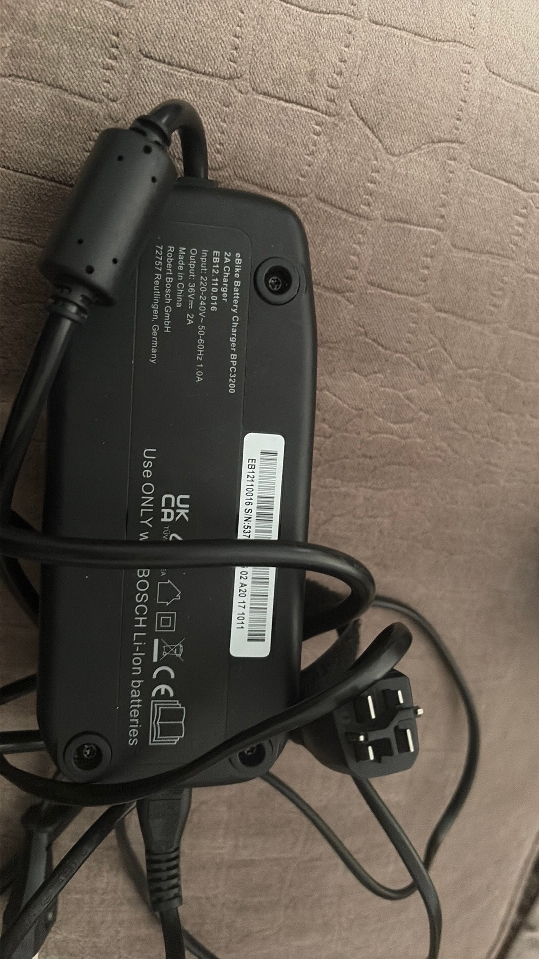 Bosch lader 2a, Ophalen, Zo goed als nieuw