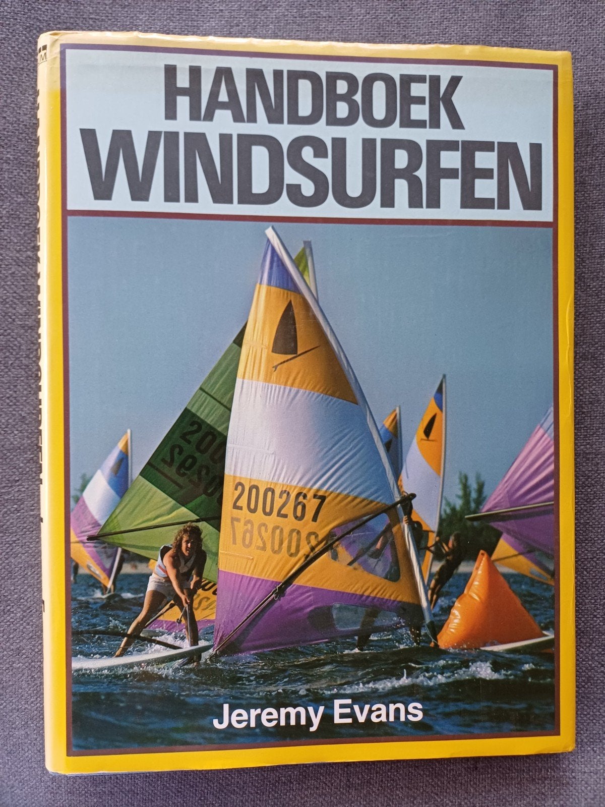 Handboek Windsurfen - Jeremy Evans, Ophalen of Verzenden, Gelezen, Jeremy Evans, Watersport en Hengelsport