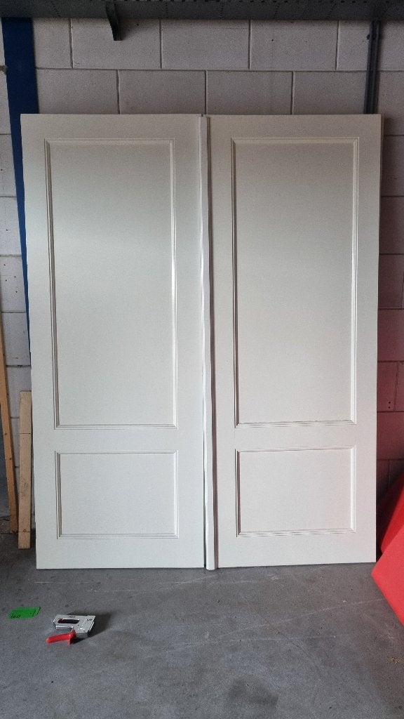 Set paneeldeuren binnendeuren deuren hardhout ( 517 ), Ophalen, Gebruikt, 120 cm of meer, Binnendeur
