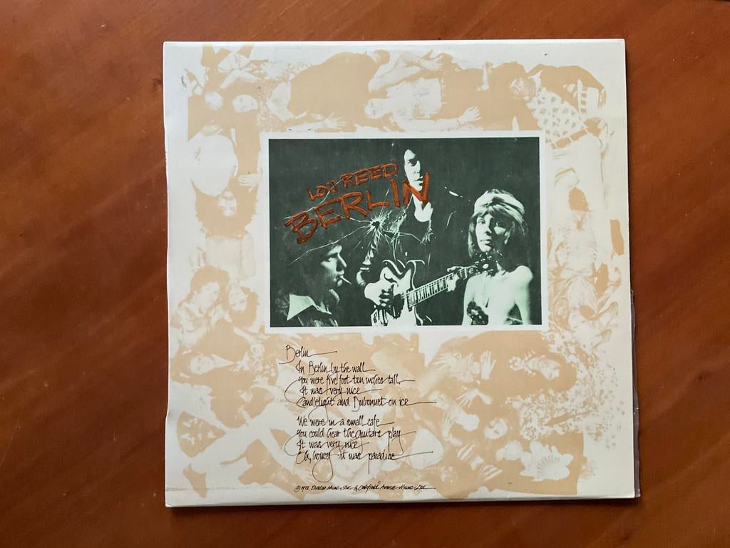LP Lou Reed, Berlin, gaaf, Ophalen of Verzenden, Zo goed als nieuw, 12 inch, Poprock