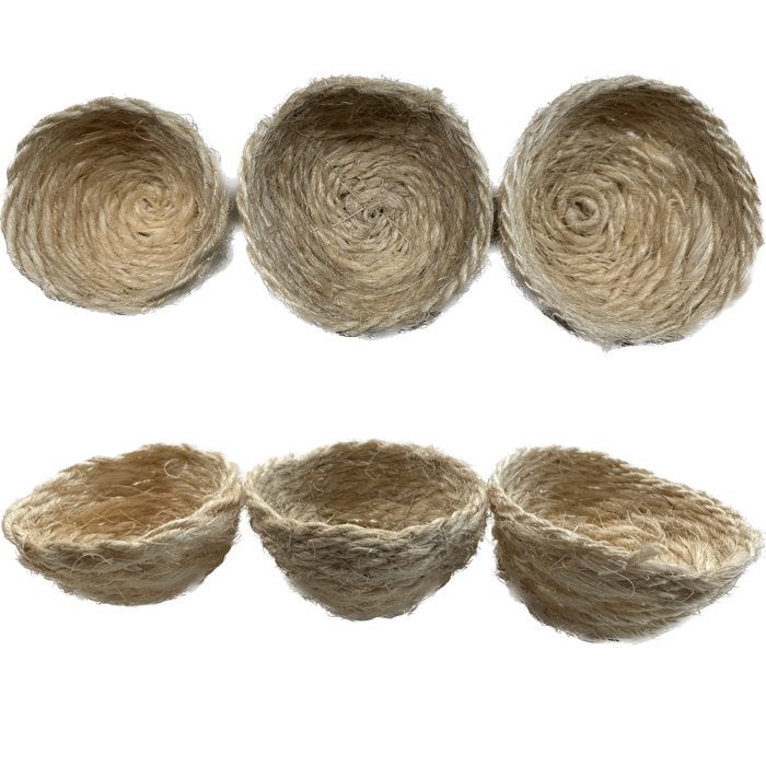 Nest Sisal 10 cm | nestje sisal, Ophalen of Verzenden, Nieuw, Overige materialen, Broedkooi of Kweekkooi