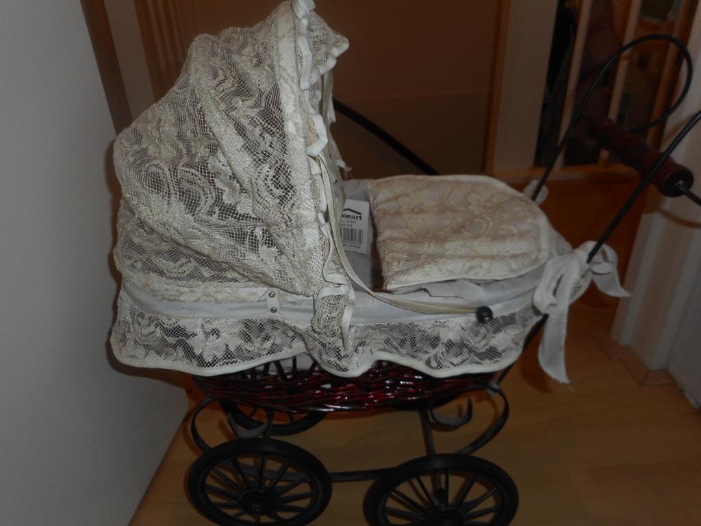 brocante antiek style poppenwagen, Ophalen of Verzenden