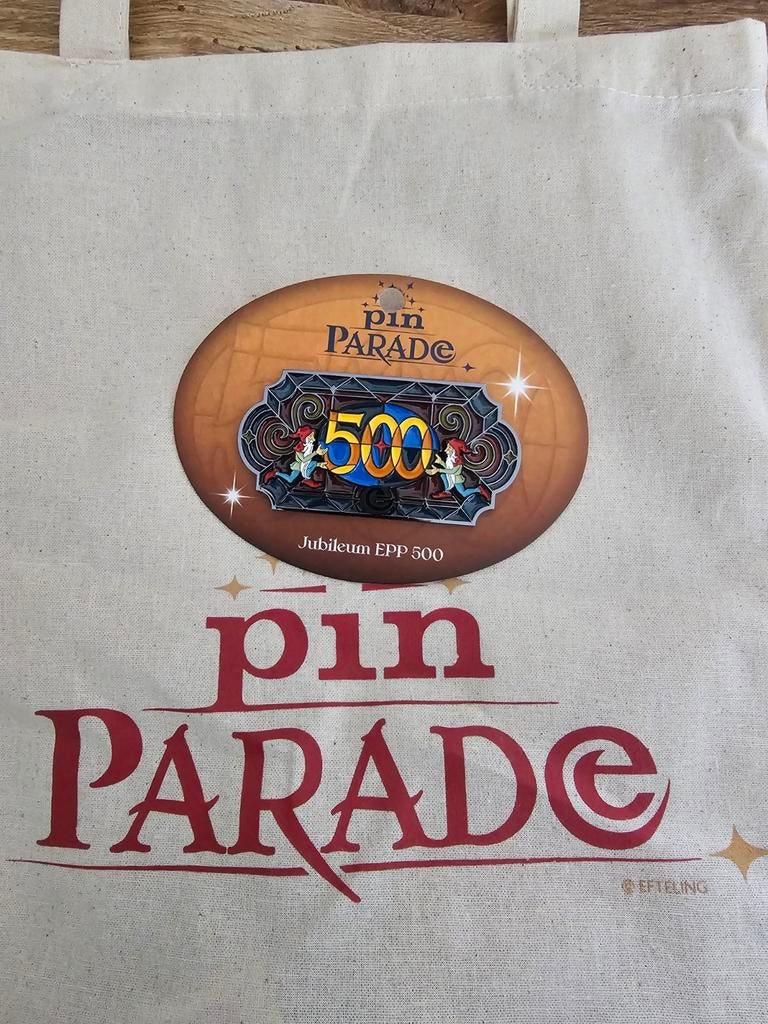 Efteling Pin Parade Jubileum EPP 500 Pin, Ophalen of Verzenden, Nieuw, Button of Speldje