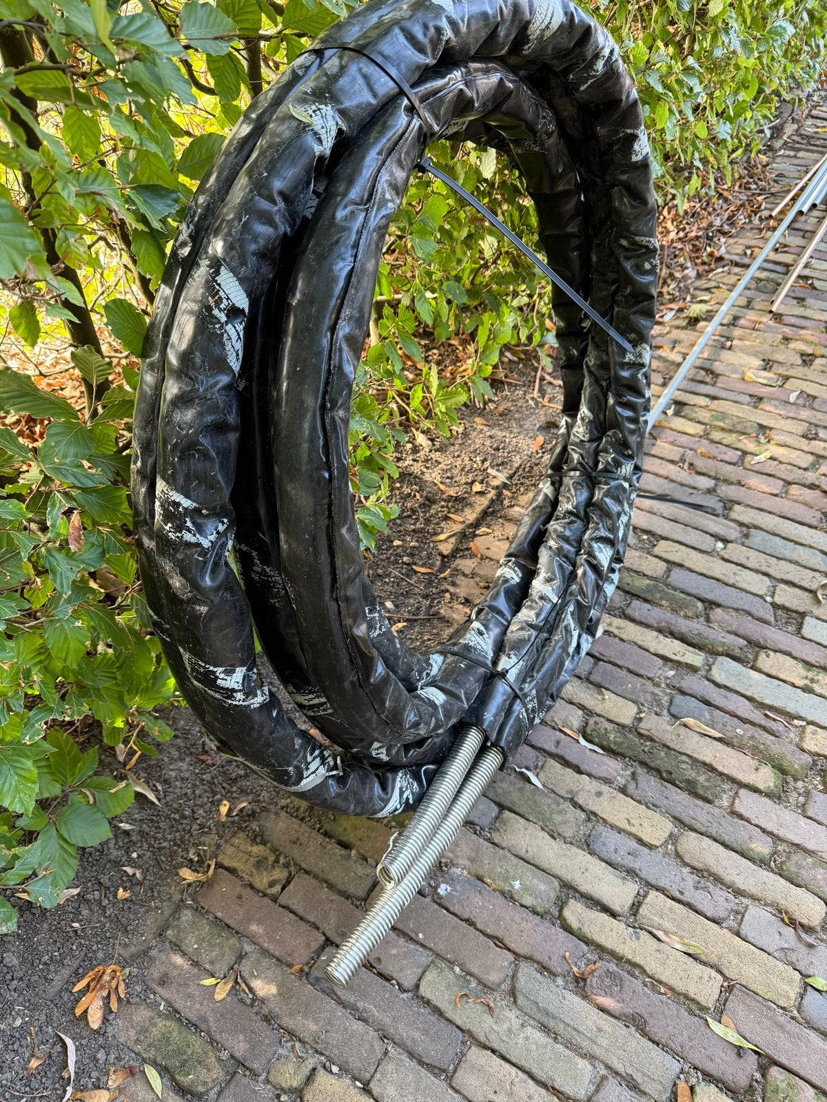 10m Topklasse OEG DN25 dubbele geisoleerde flexleiding, Doe-het-zelf en Verbouw, 6 meter of meer, Overige typen, Nieuw, Rvs