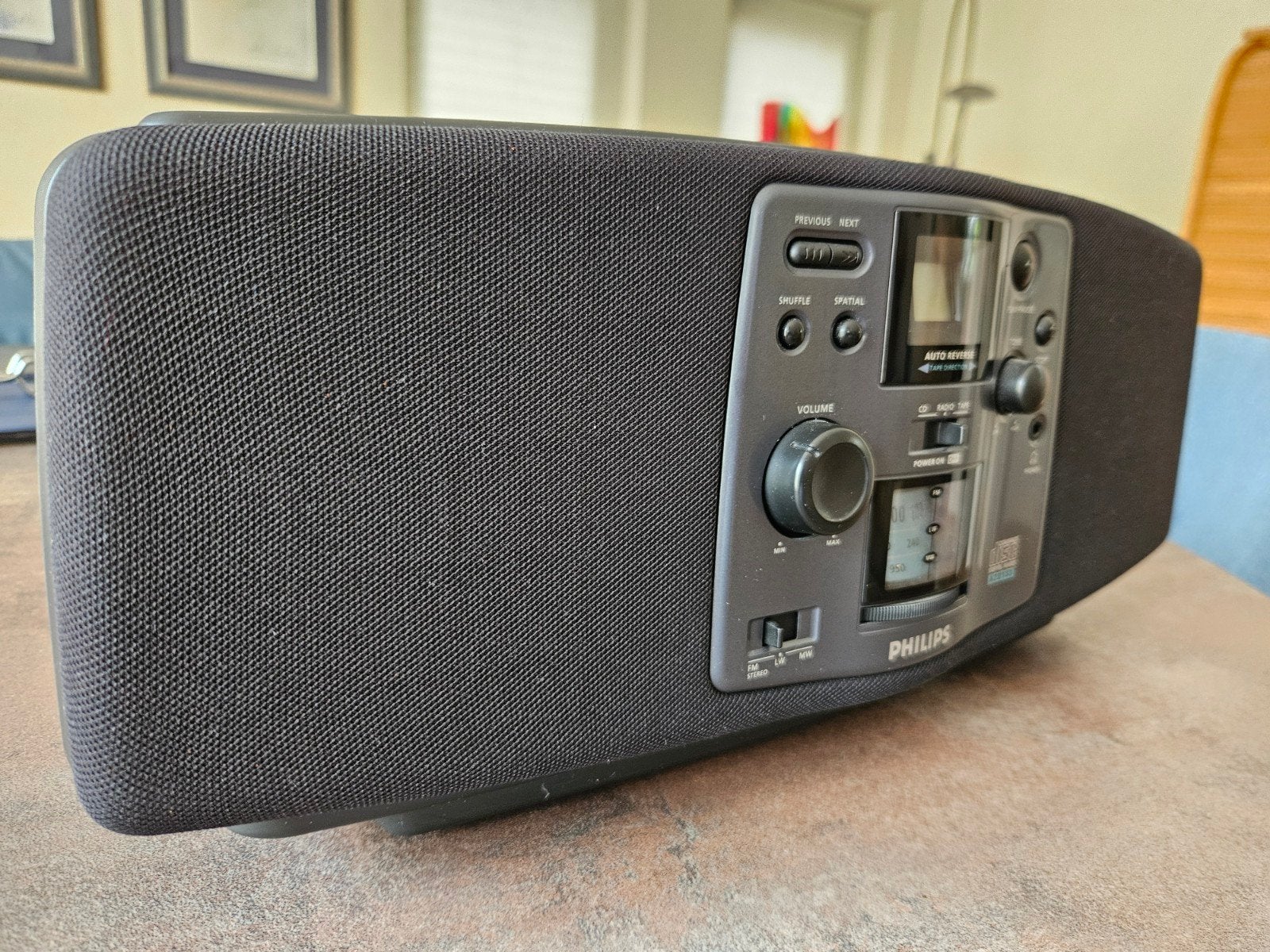 Philips AZ8540 Boombox – CD, cassette en radio, Audio, Tv en Foto, Ophalen, Gebruikt