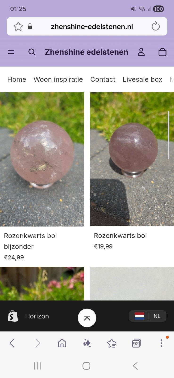 Rozenkwarts bollen van geweldige kwaliteit, Ophalen of Verzenden