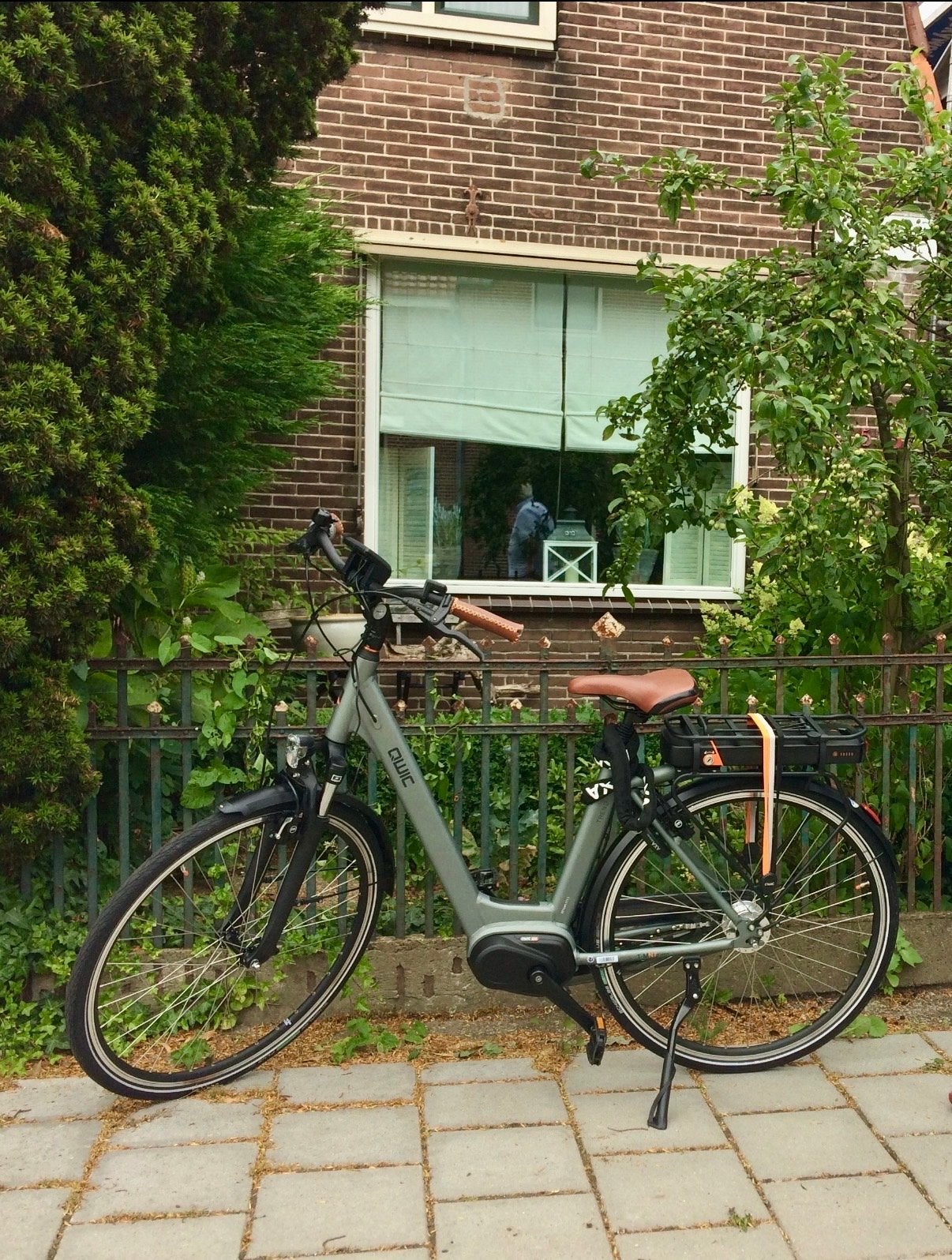 QWIC elektrische fiets met niet werkende accu, Fietsen en Brommers, Elektrische fietsen, 51 tot 55 cm, Ophalen, Gebruikt, Qwic