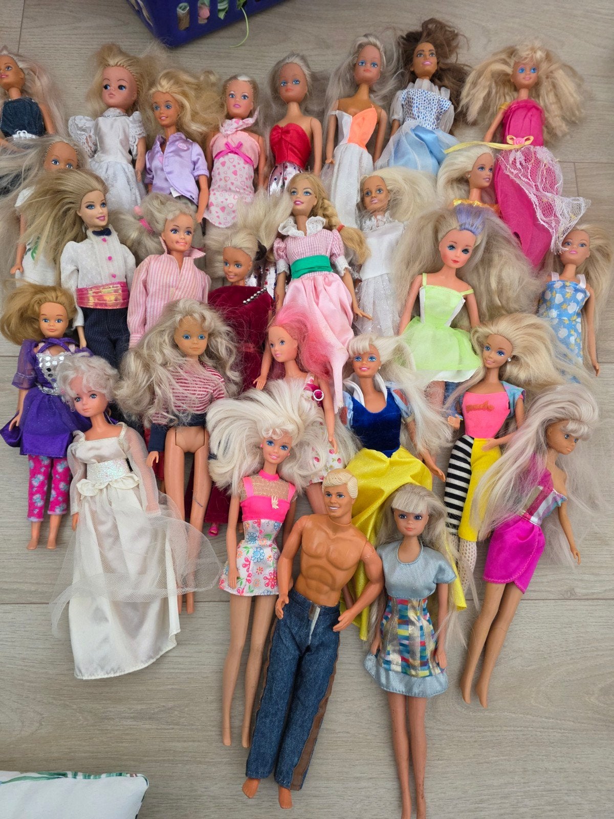 lot vintage barbies, Ophalen of Verzenden