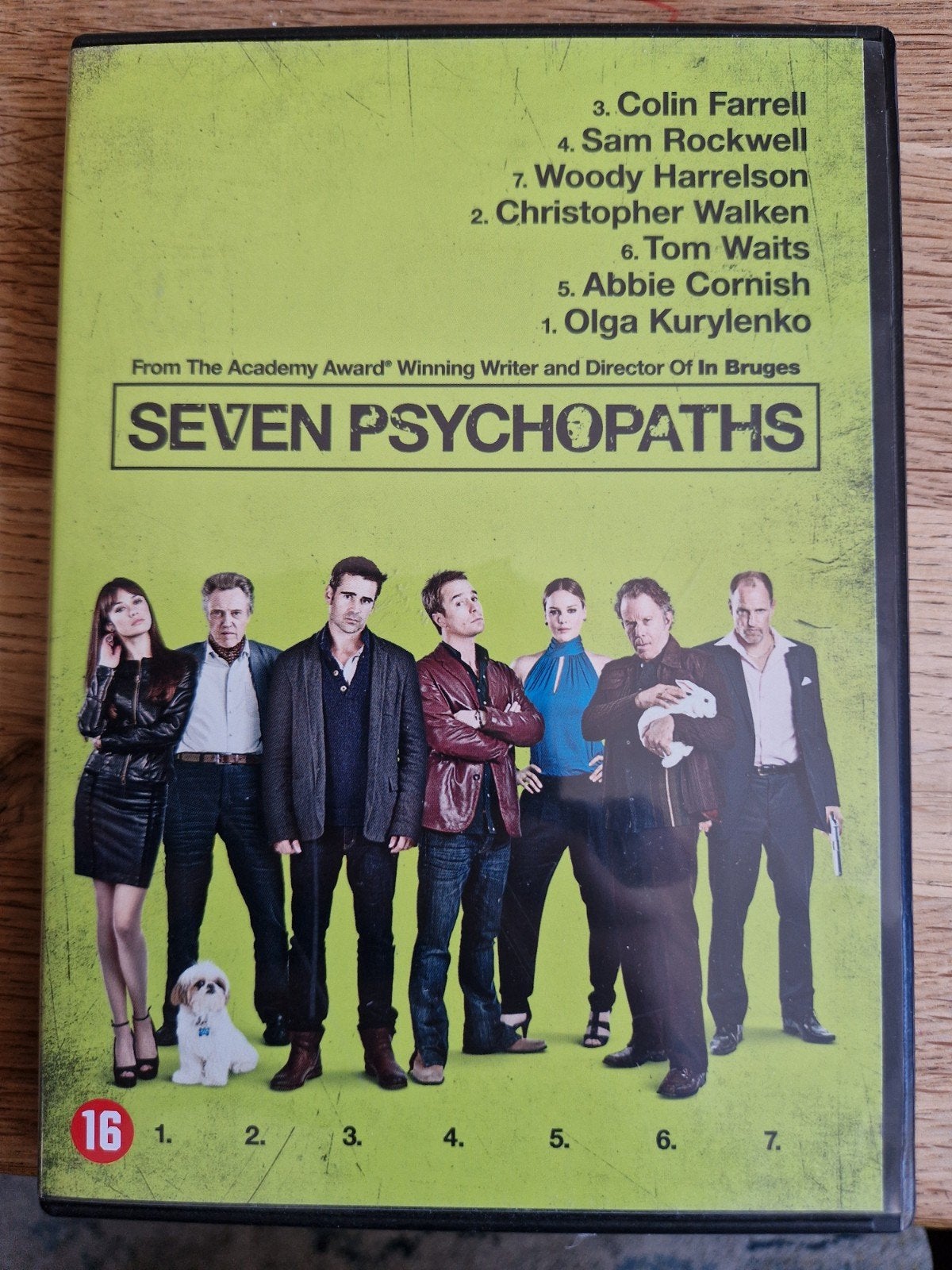 Seven psychopaths, Alle leeftijden, Ophalen of Verzenden, Zo goed als nieuw, Romantische komedie