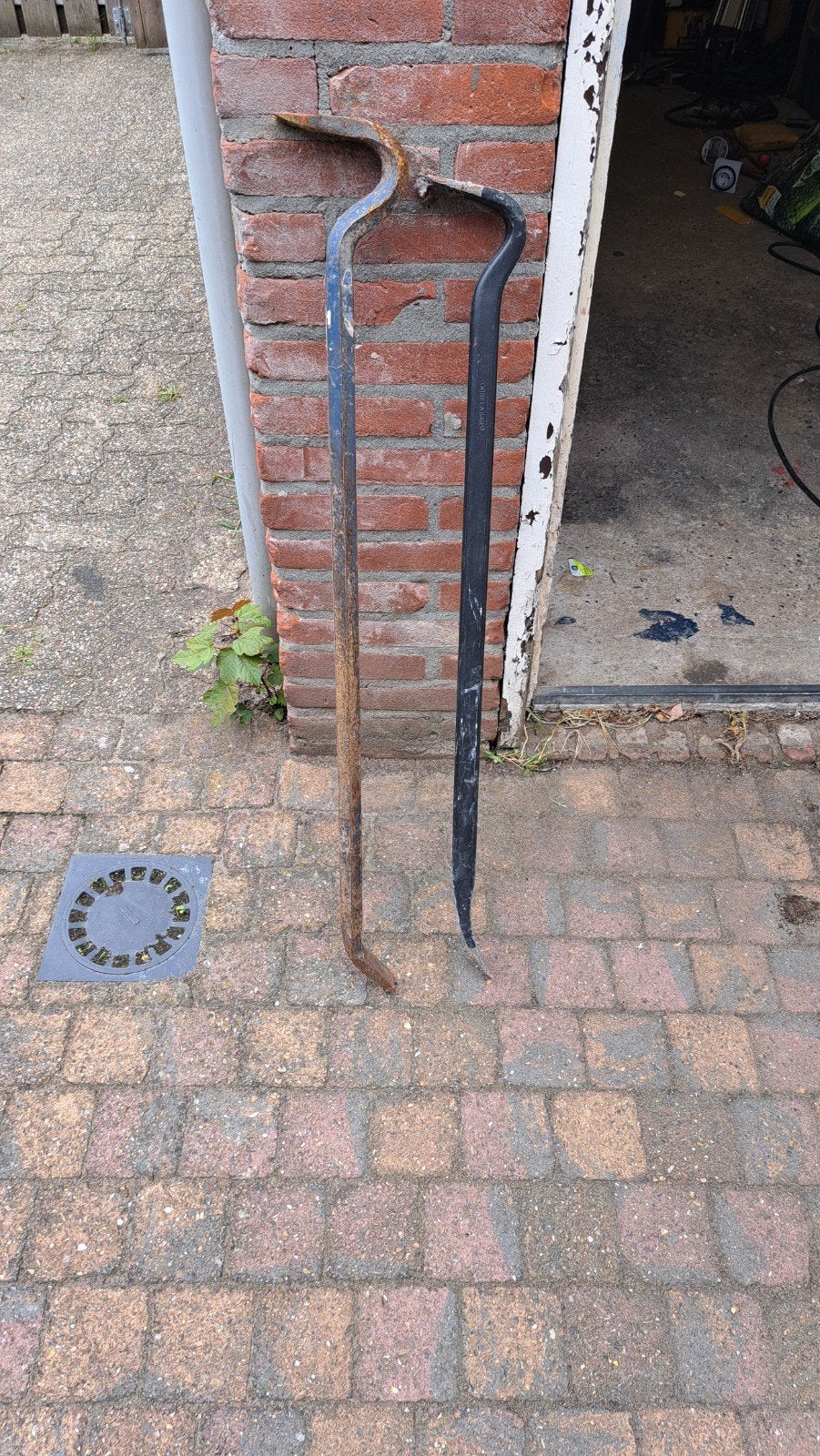 breekijzers, Ophalen, Gebruikt