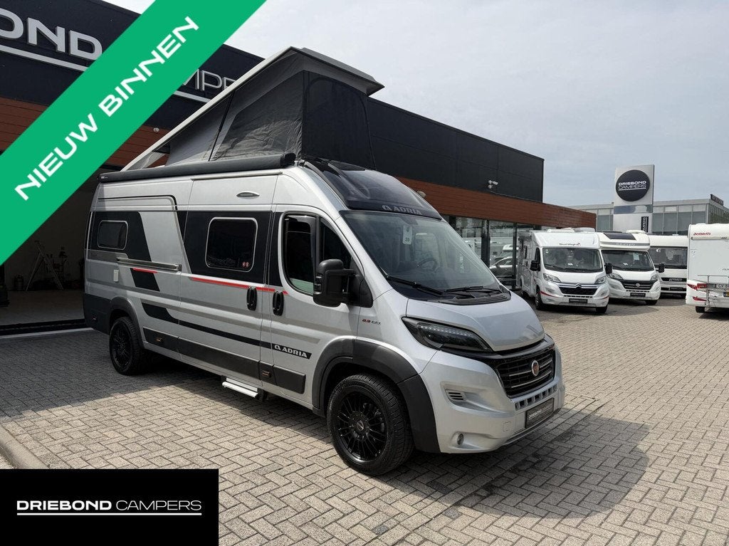 Adria 640 SGX Sports 9T-Automaat 2X Airco Led Luifel Fietsen, Automaat, Buscamper of Camperbus, Airbags, 6 tot 7 meter
