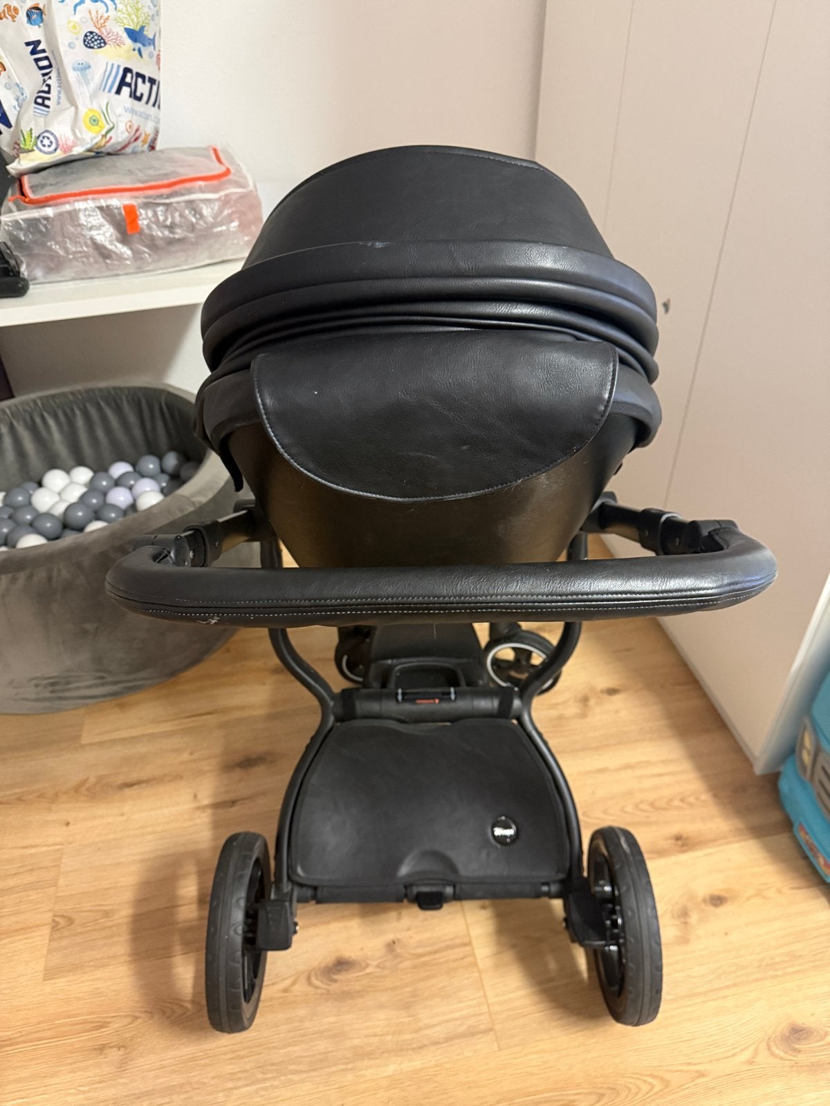 Kinderwagen Wings met autostoeltje en accessoires, Gebruikt, Ophalen of Verzenden, Met autostoeltje, Kinderwagen