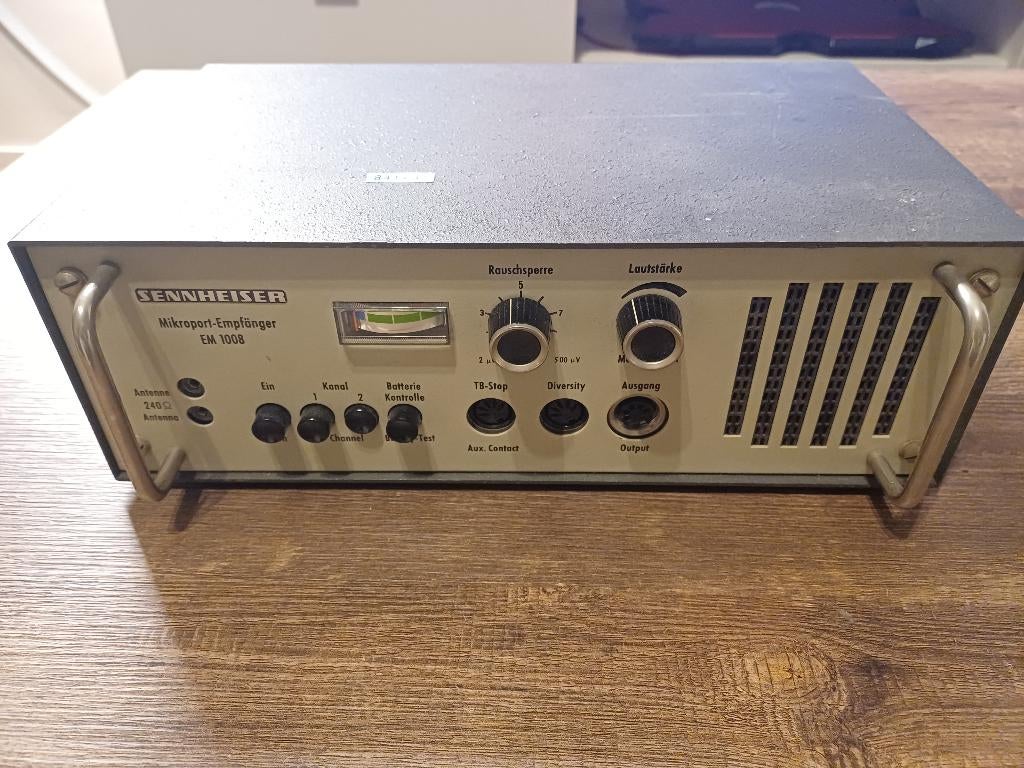 Sennheiser Mikroport-Empfänger EM 1008, Ophalen, Zo goed als nieuw, 120 watt of meer, Overige merken