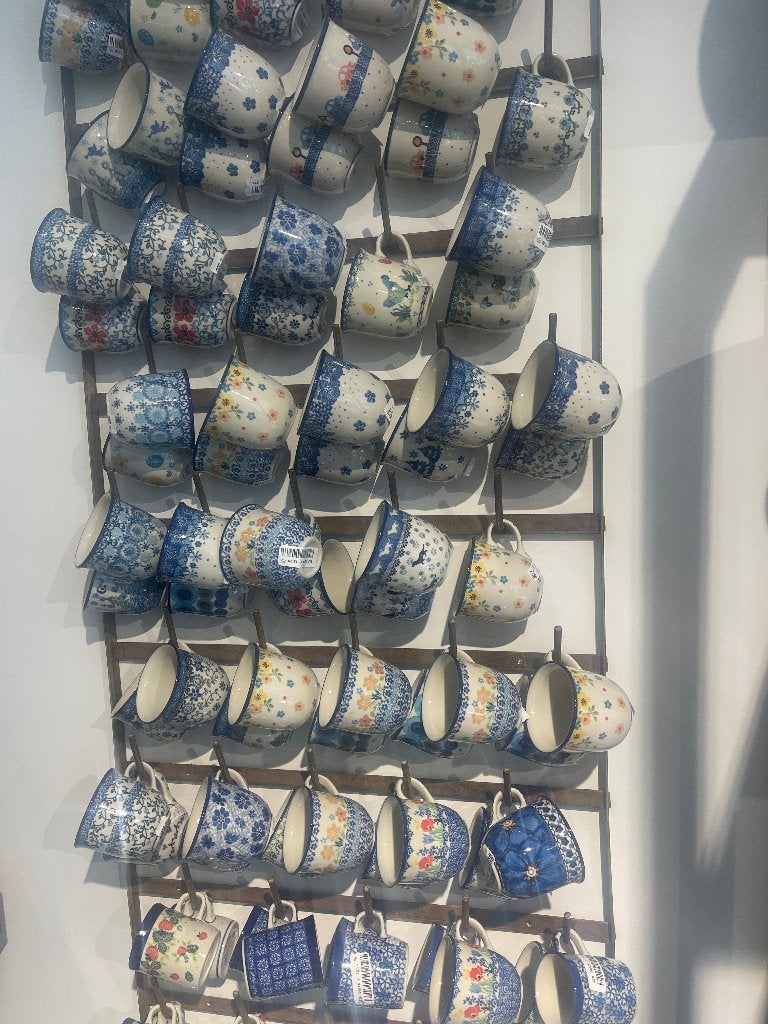 Bunzlau Tulp Mokken 200ml met diverse decoraties, Overige merken, Keramiek, Nieuw, Overige stijlen