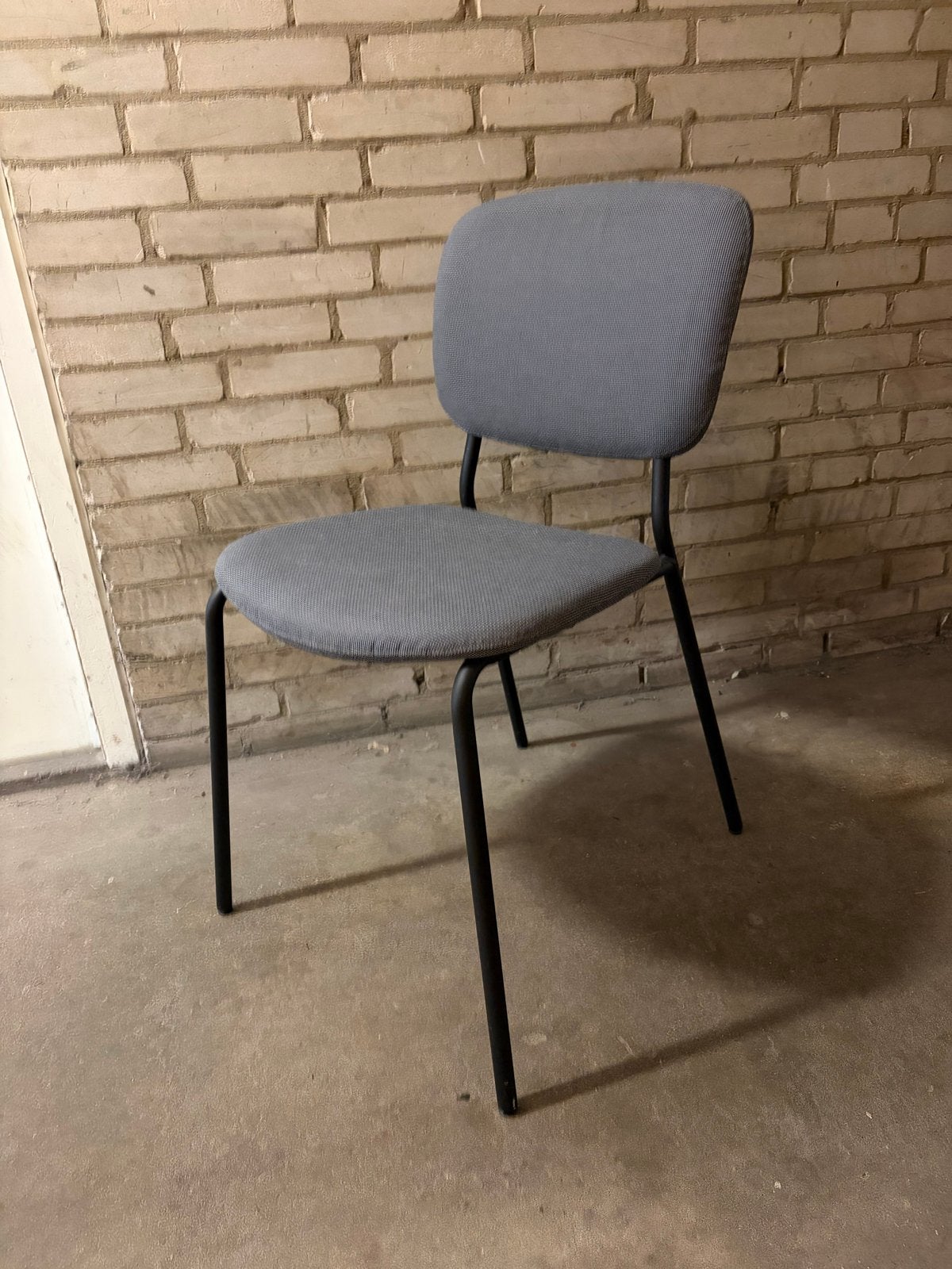 Ikea stoelen eetkamer, Ophalen, Gebruikt, Grijs, Vier