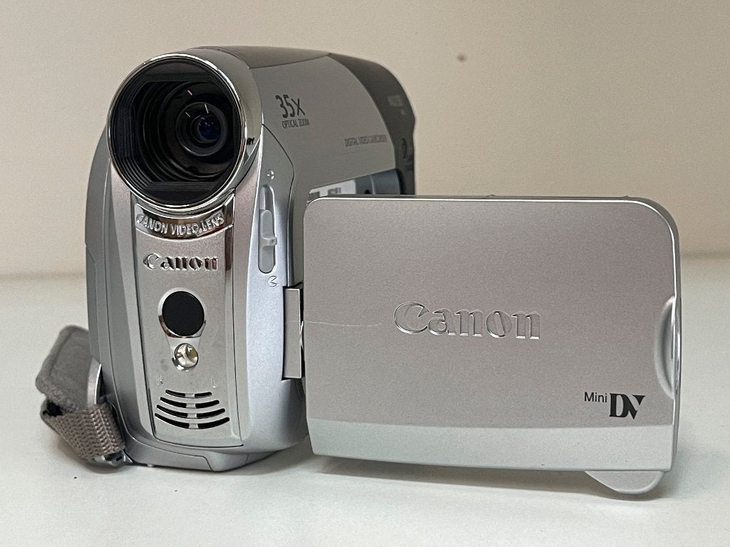 Canon MD150E Digitale MiniDV met firewire voor Digitaliseren, Audio, Tv en Foto, Videocamera's Digitaal, Gebruikt, Camera, Mini dv