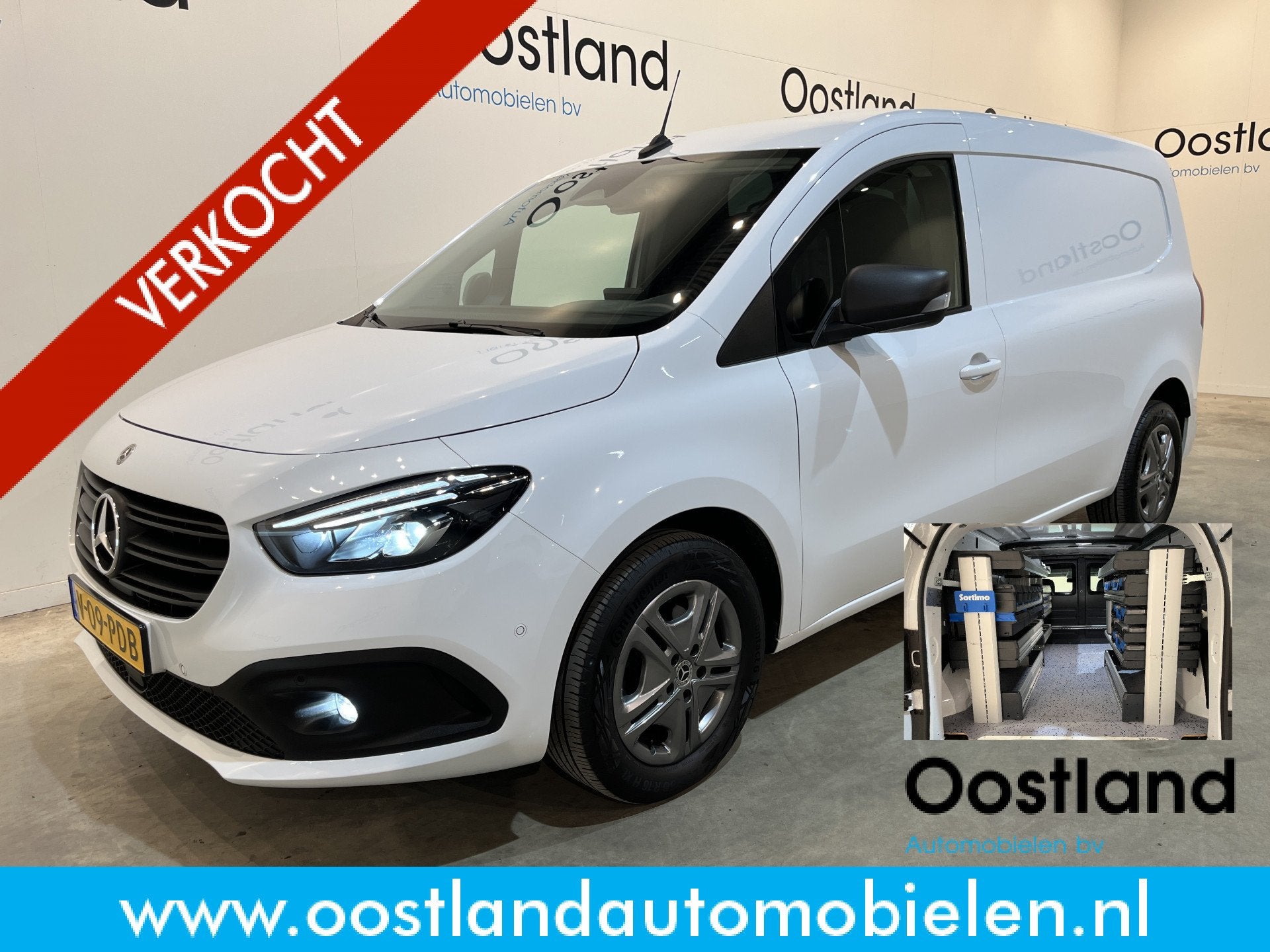 Mercedes-Benz Citan 112 CDI L2 Pro Automaat / Servicebus / S, Auto's, Stof, Gebruikt, Met garantie (alle), 116 pk