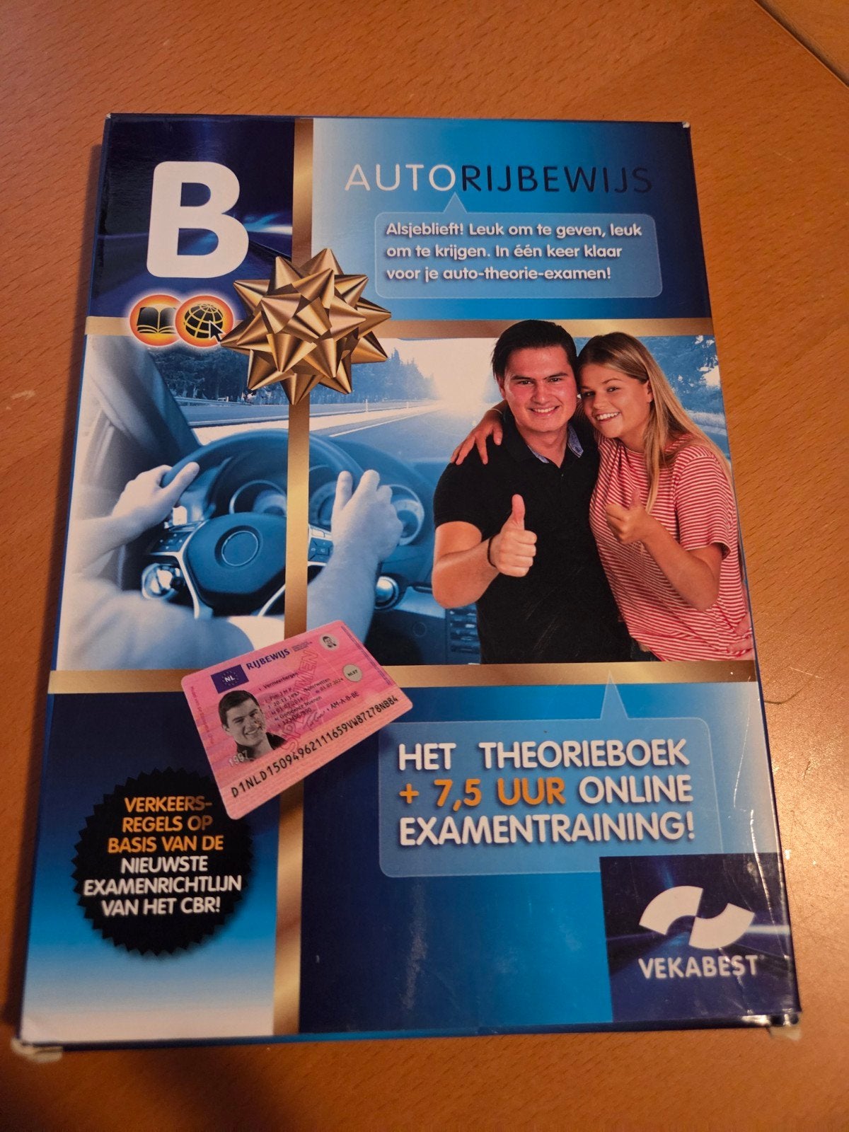 Autorijbewijs Theorieboek + Online Examentraining, Ophalen of Verzenden, Zo goed als nieuw, Algemeen, Vekabest